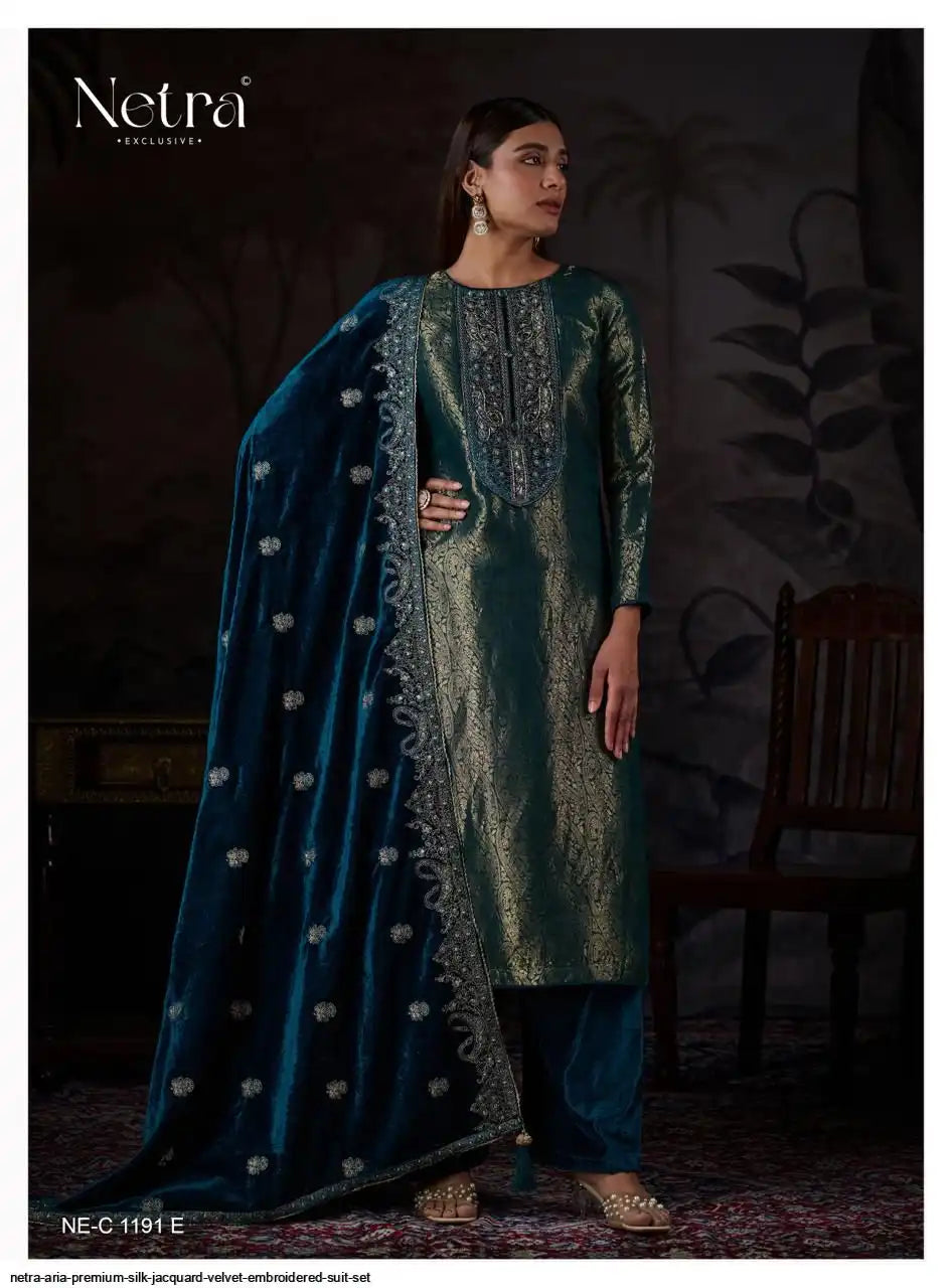 Product code 🏷️(NA2355) velvet Collection Festive Outfit ( Diwali Special Offer )