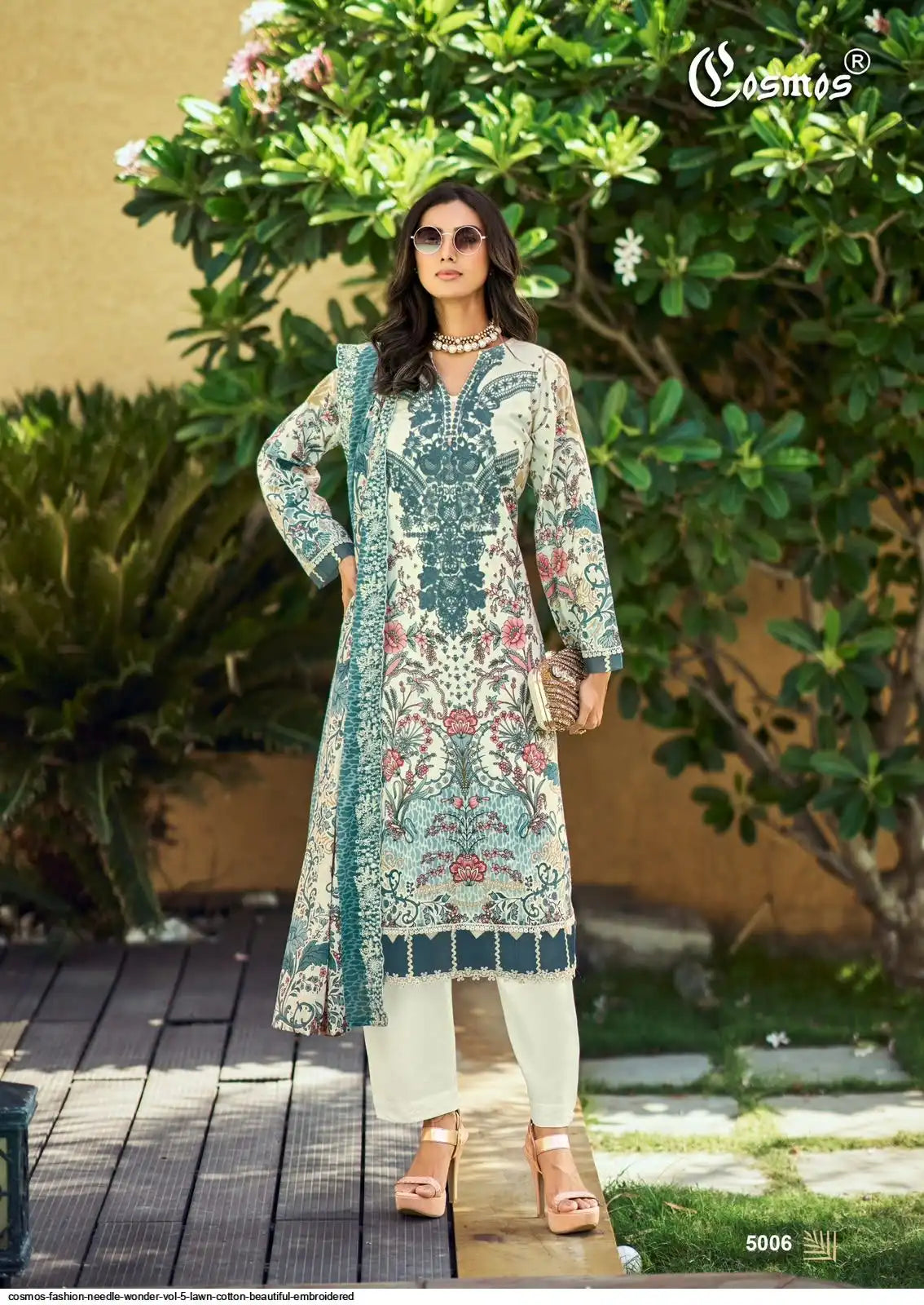 Cosmos (vol:-5) cotton Karachi patch work 🔥