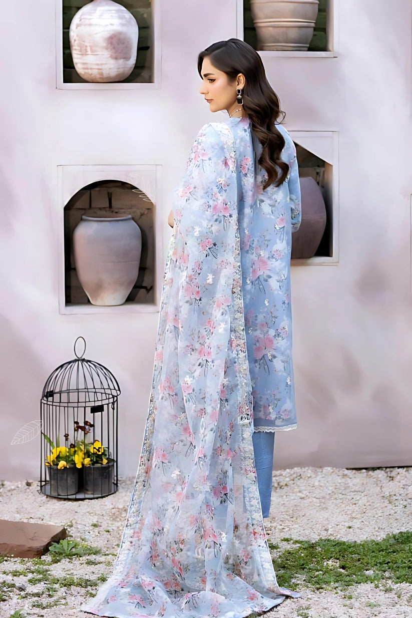 Mahiye Organza Fancy Semi Stitch 1