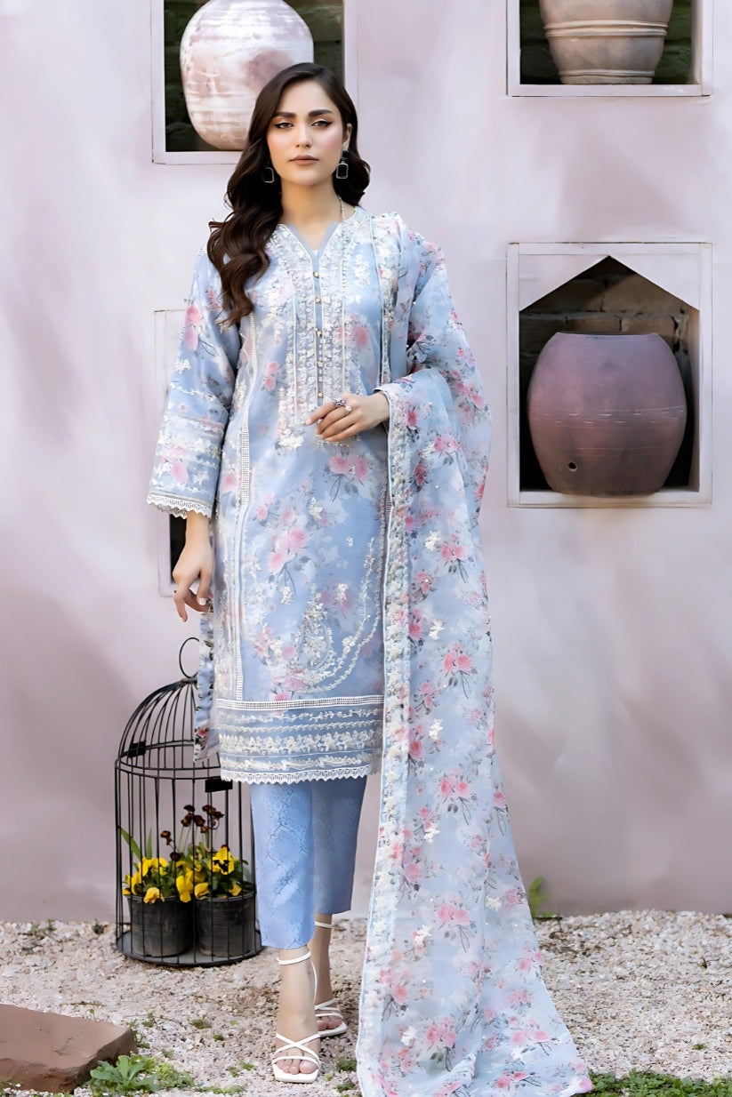 Mahiye Organza Fancy Semi Stitch 1