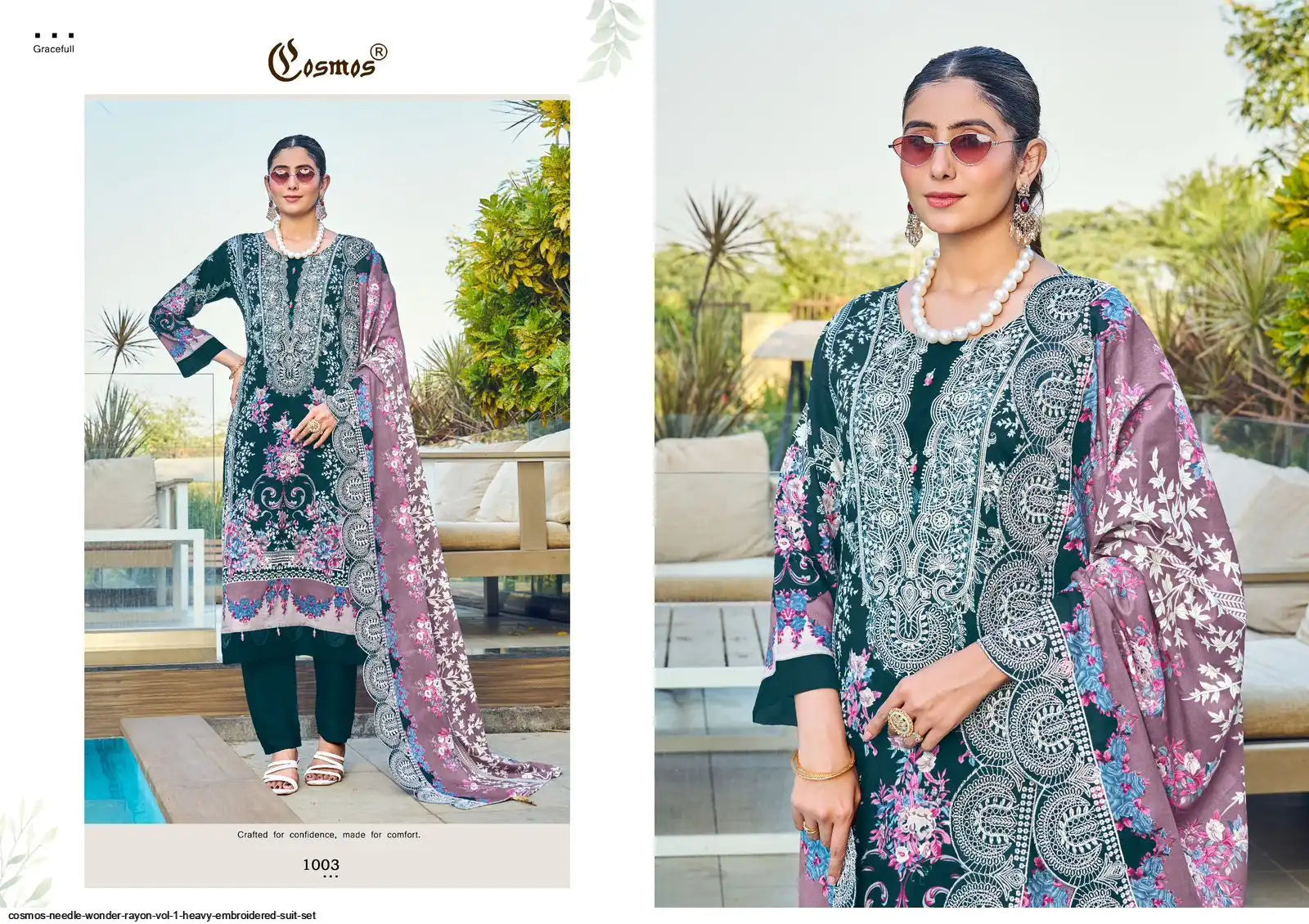 Readymade Rayon Karachi Suits Sale
