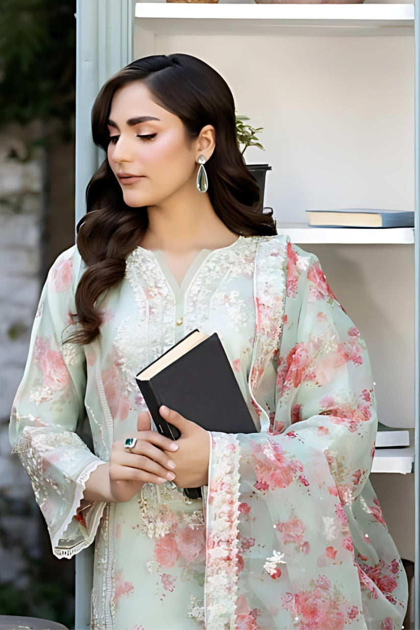 Mahiye Organza Fancy Semi Stitch 2