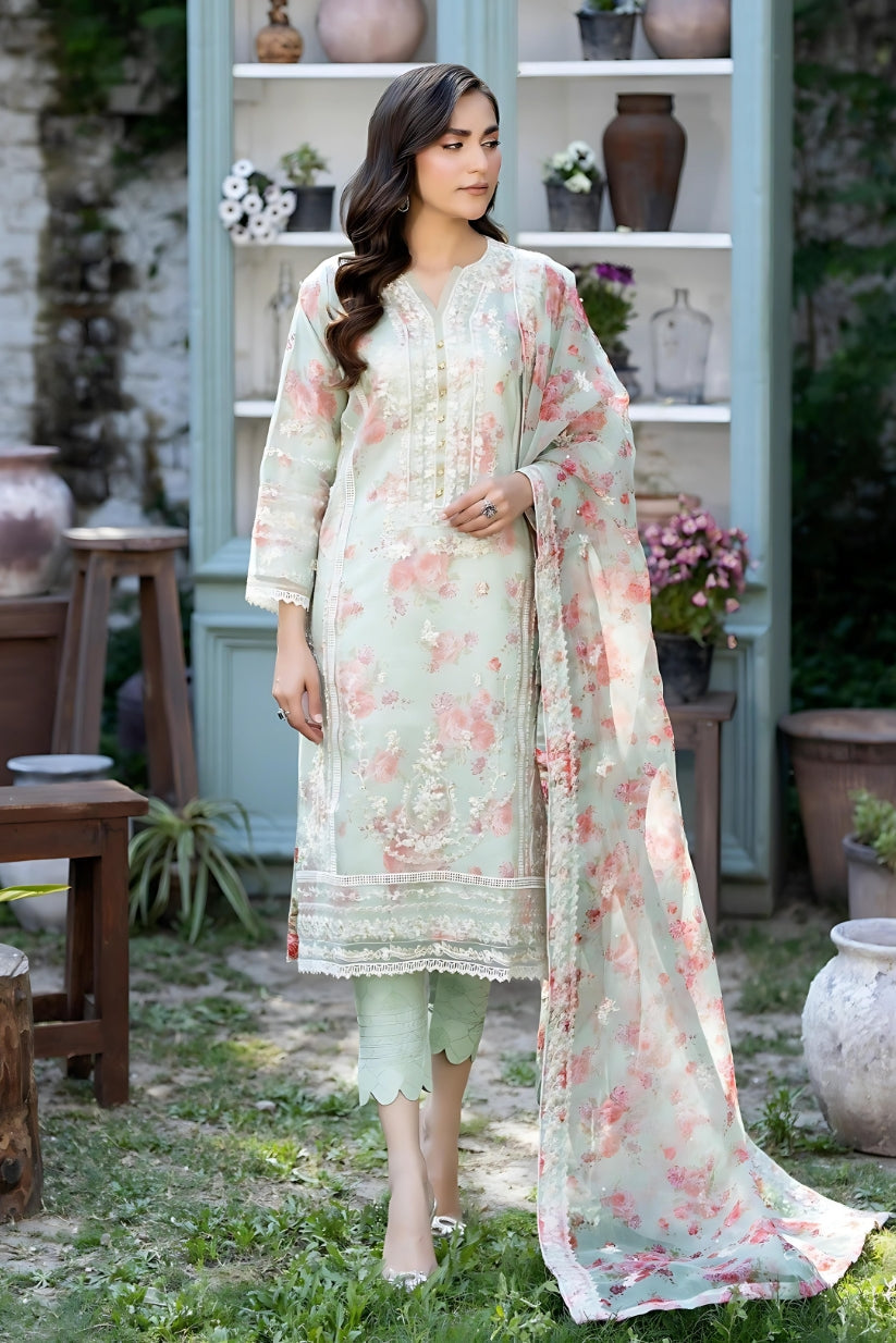 Mahiye Organza Fancy Semi Stitch 2