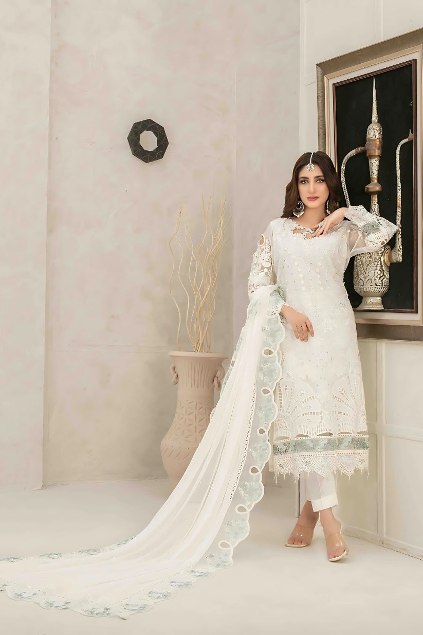 Amarige By Tawakkal 3 Piece Semi-Stitched Collection D-9596