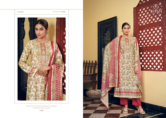 muslin summer sale (khushali🔥) pure muslin suit with pure muslin digital printed dupatta
