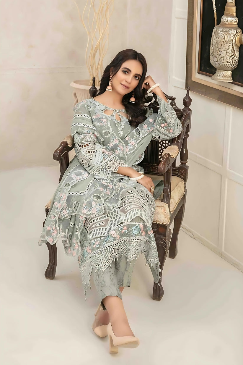 Amarige Tawakkal Semi-Stiched Sinem D-8708