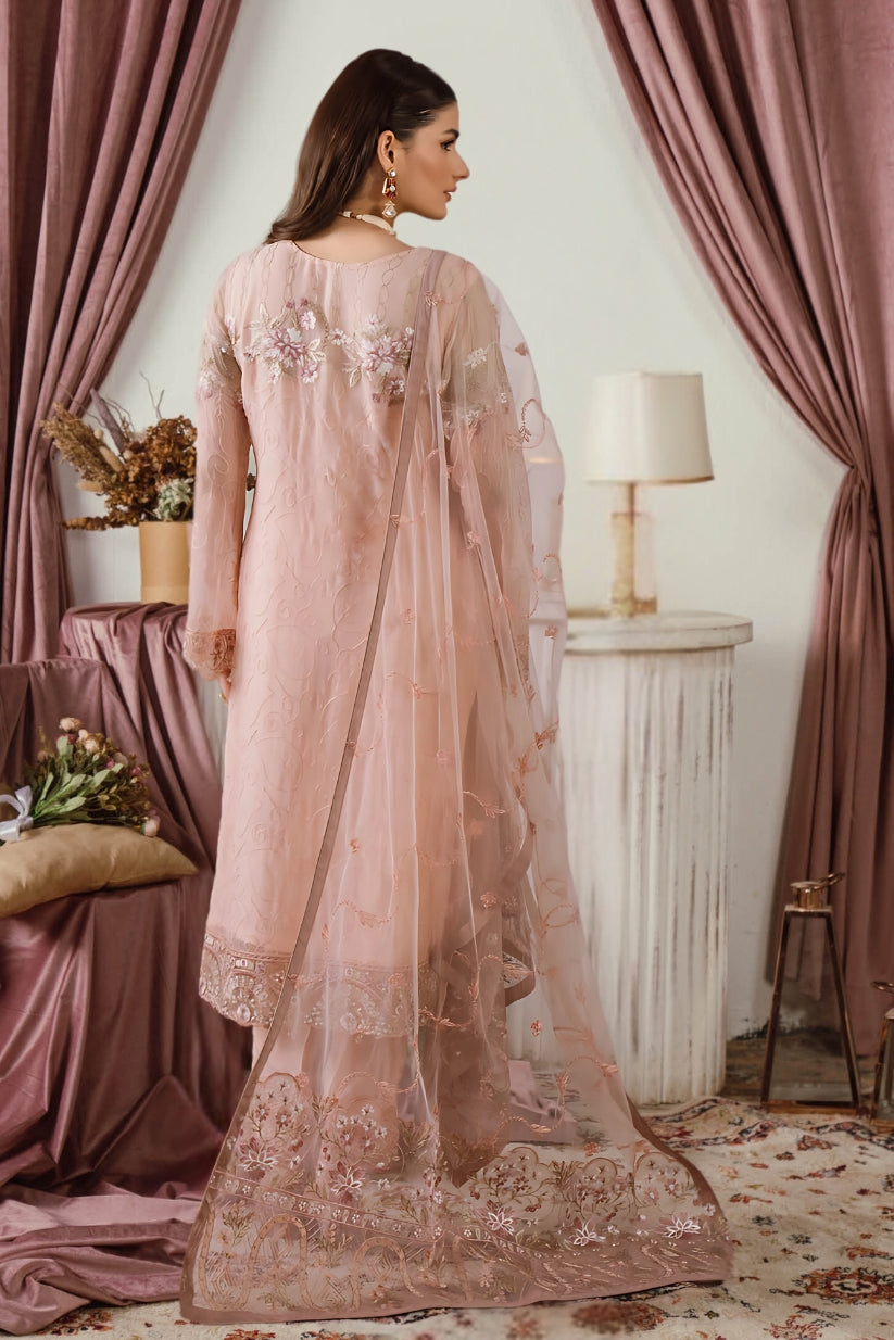 Inlays Ramsha Chiffon Collection Vol 25 F-2501