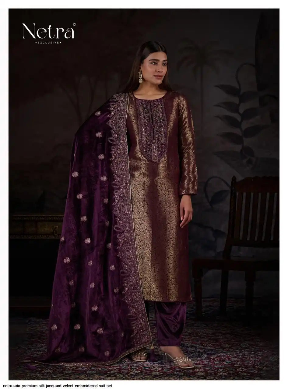 Product code 🏷️(NA2355) velvet Collection Festive Outfit ( Diwali Special Offer )