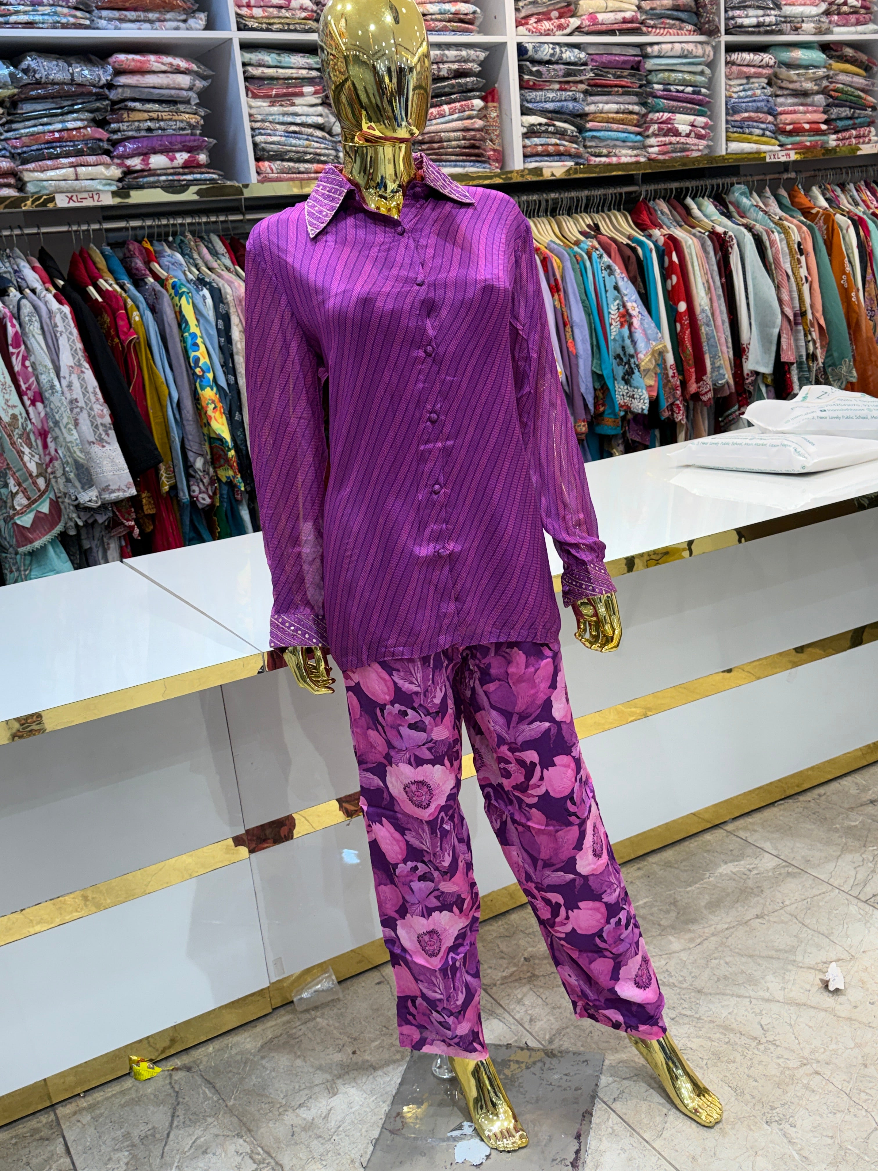 Pure chinon designer co-ord set