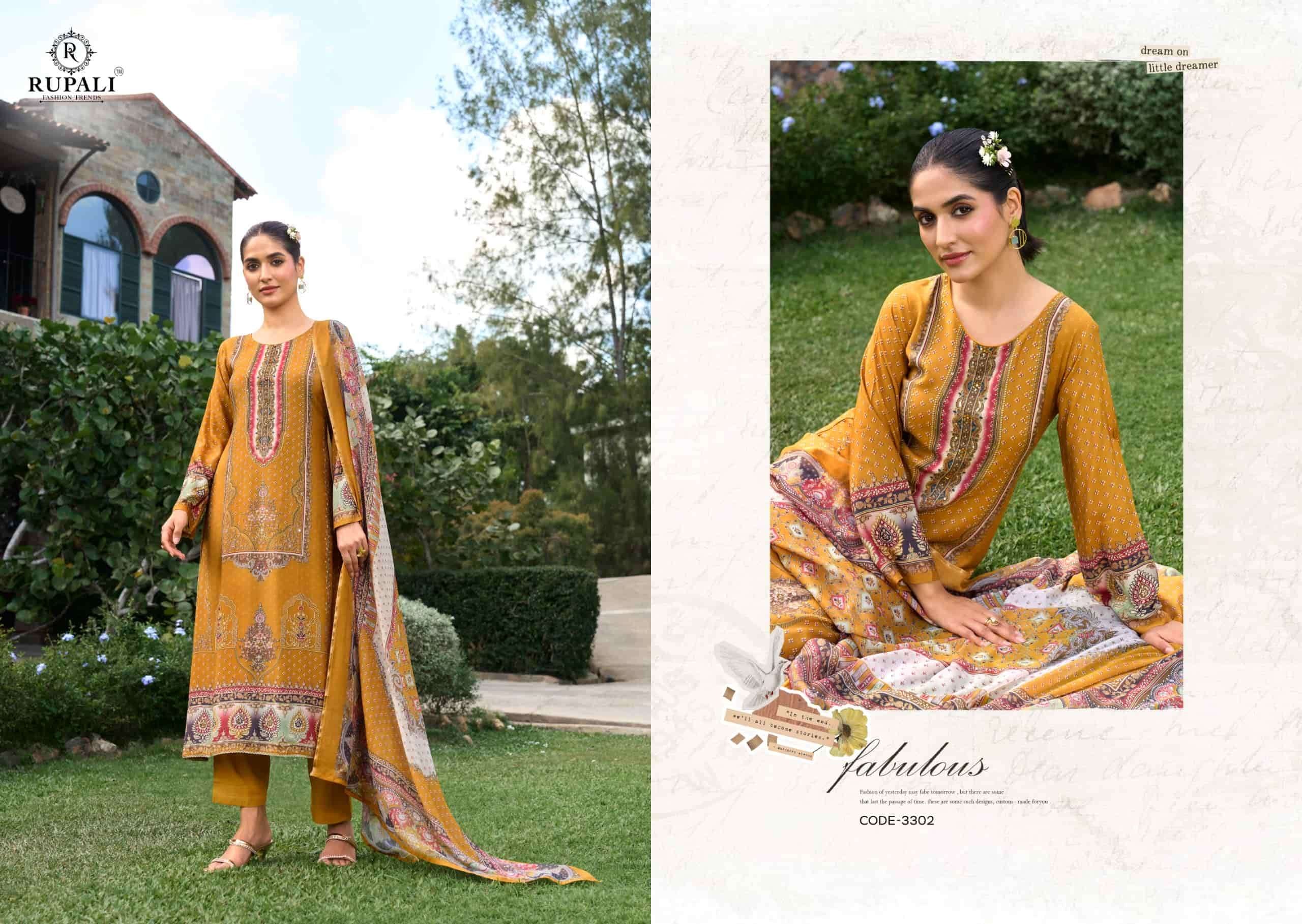 Pure muslin summer(masakali🌸) sale pure muslin suit with digital printed dupatta 🔥