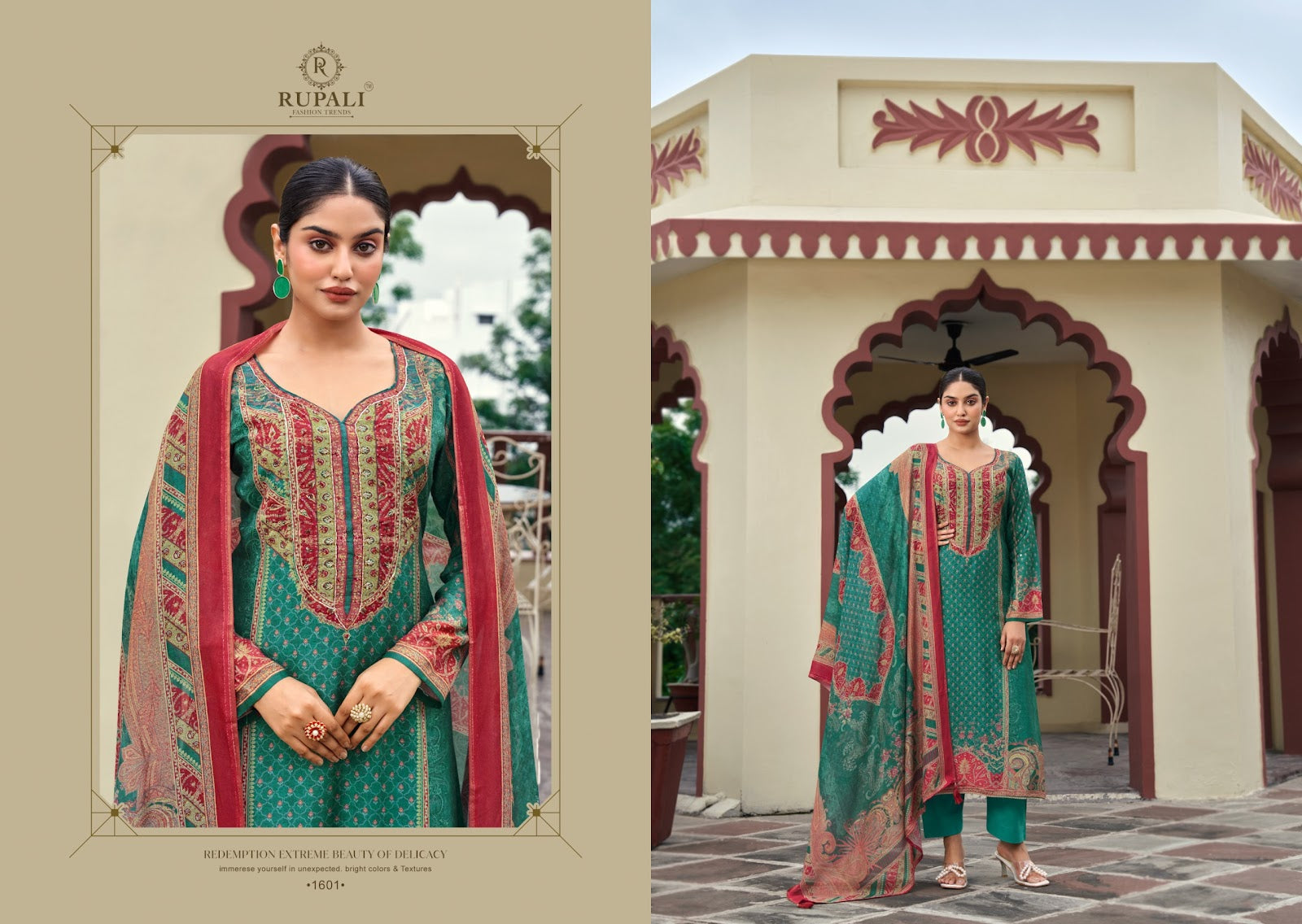 Pure Muslin Unstitched Suit