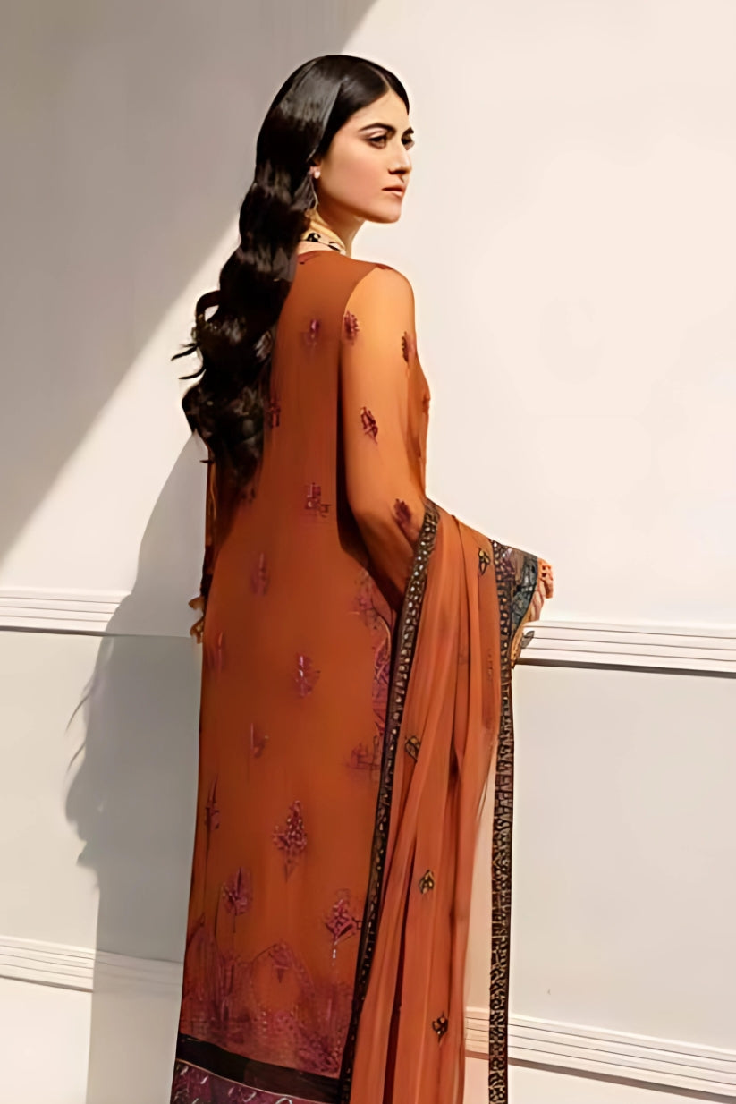 Ravishing Red By Inalys Safeera Luxury Chiffon VOL-11 05