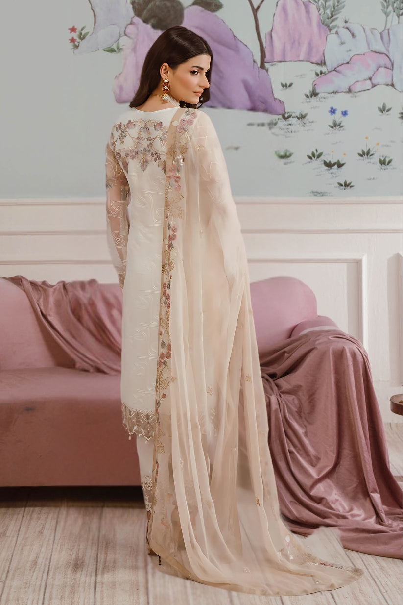 Inlays Ramsha Chiffon Collection Vol 25 F-2507