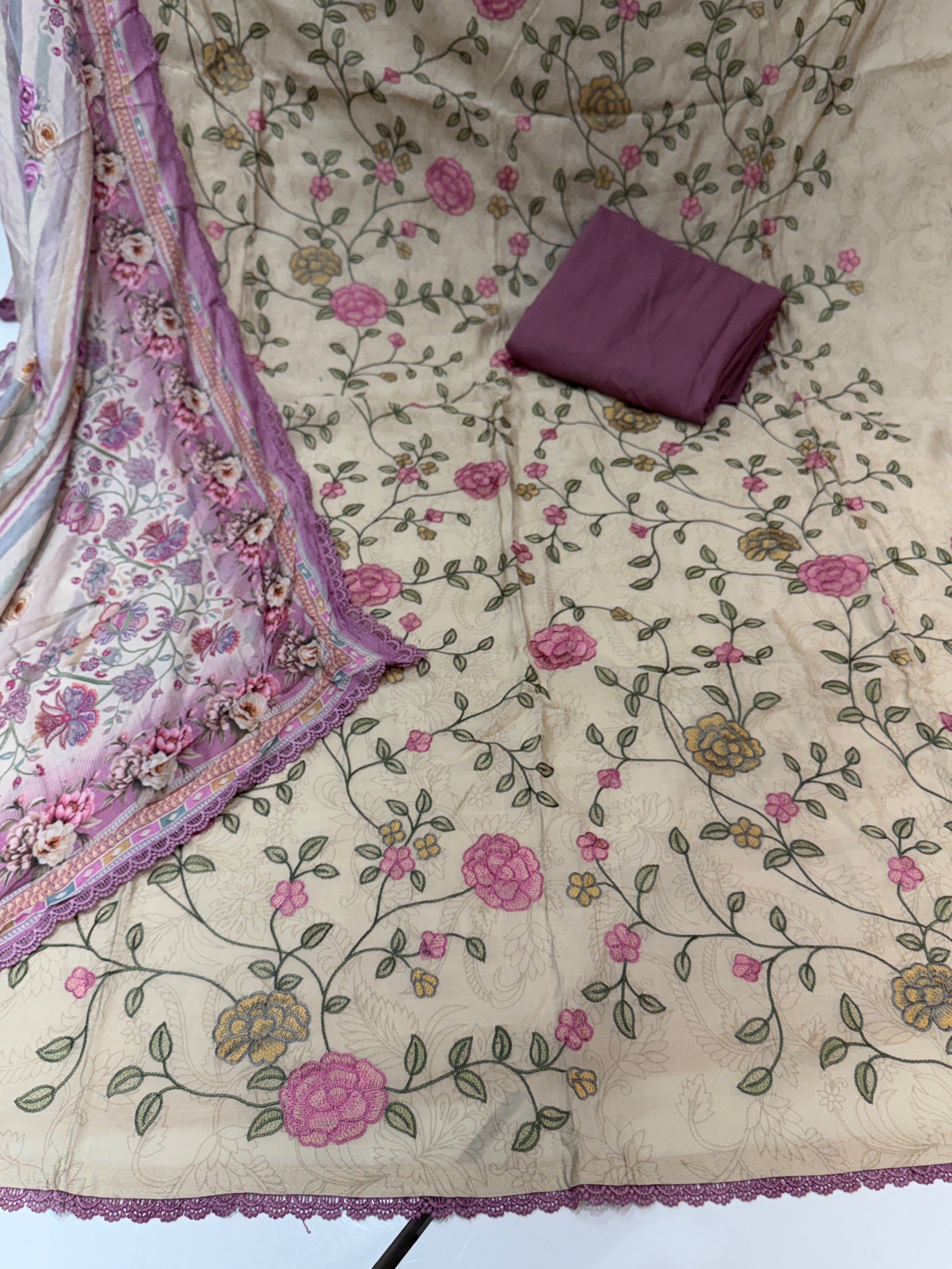 🏷️Product code:-(M-1251)Pure modal with heavy jal work embroidery ✅