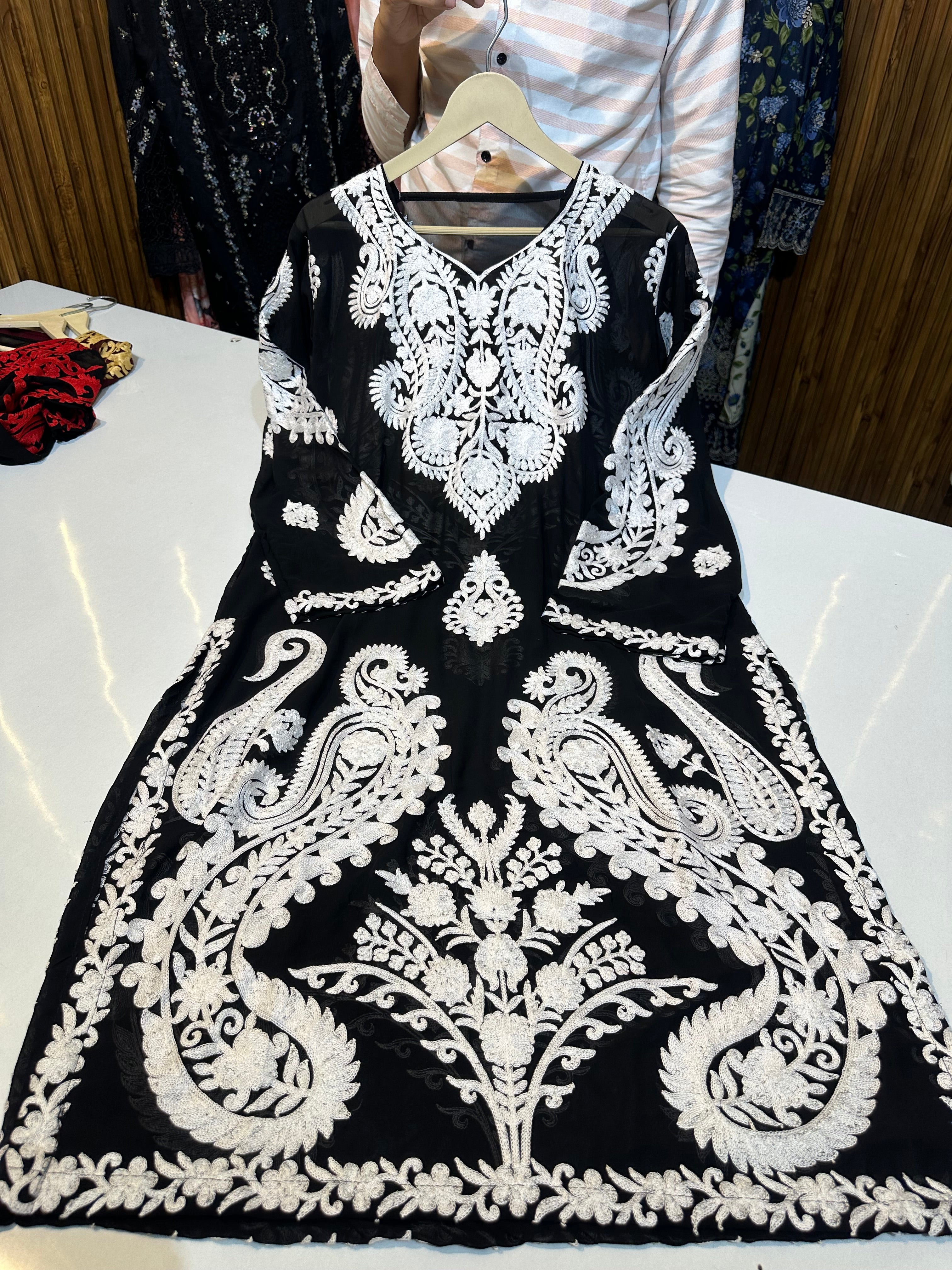READYMADE Georgette kashmiri kurti