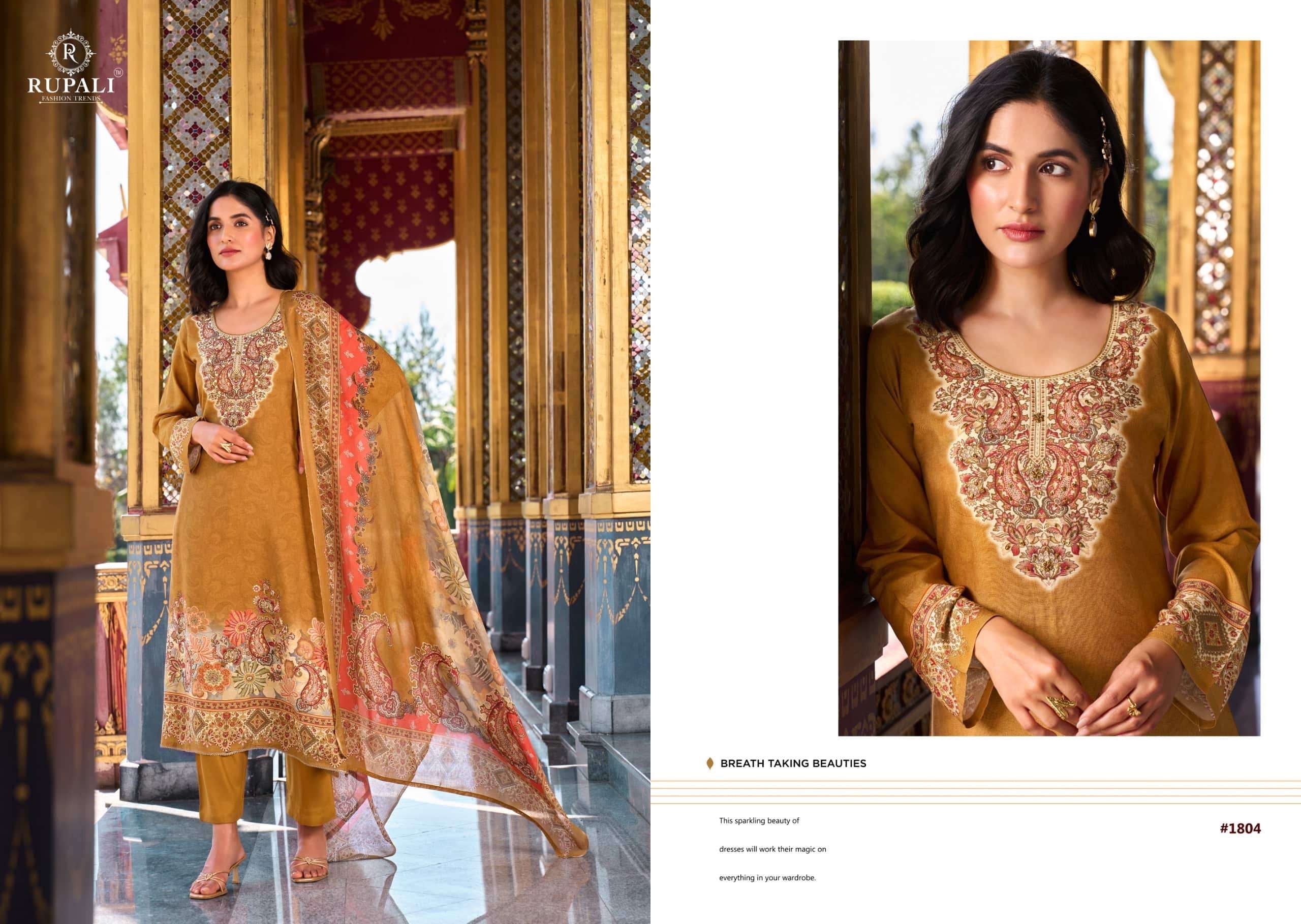 Summer muslin sale (charmy🔥) pure muslin suit with pure muslin dupatta ❤️
