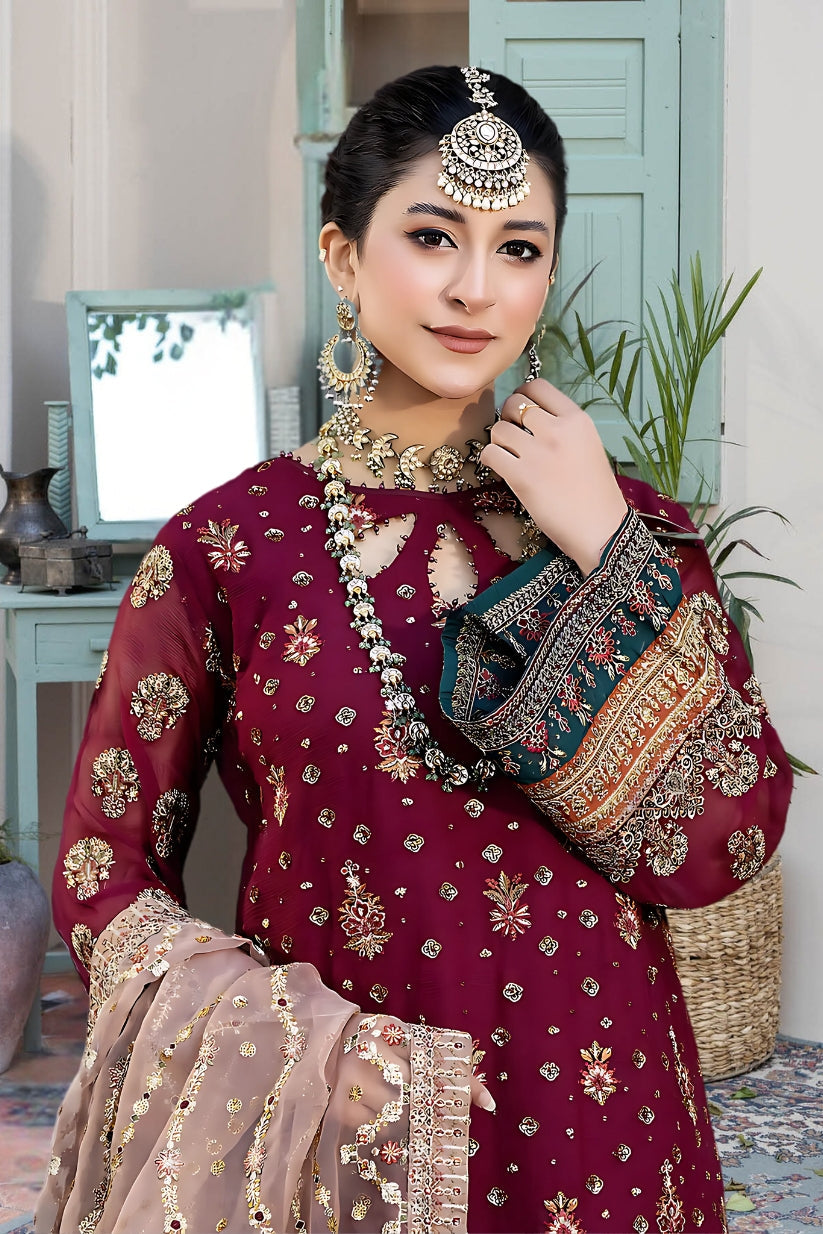 Noor's Luxury Chiffon D-01