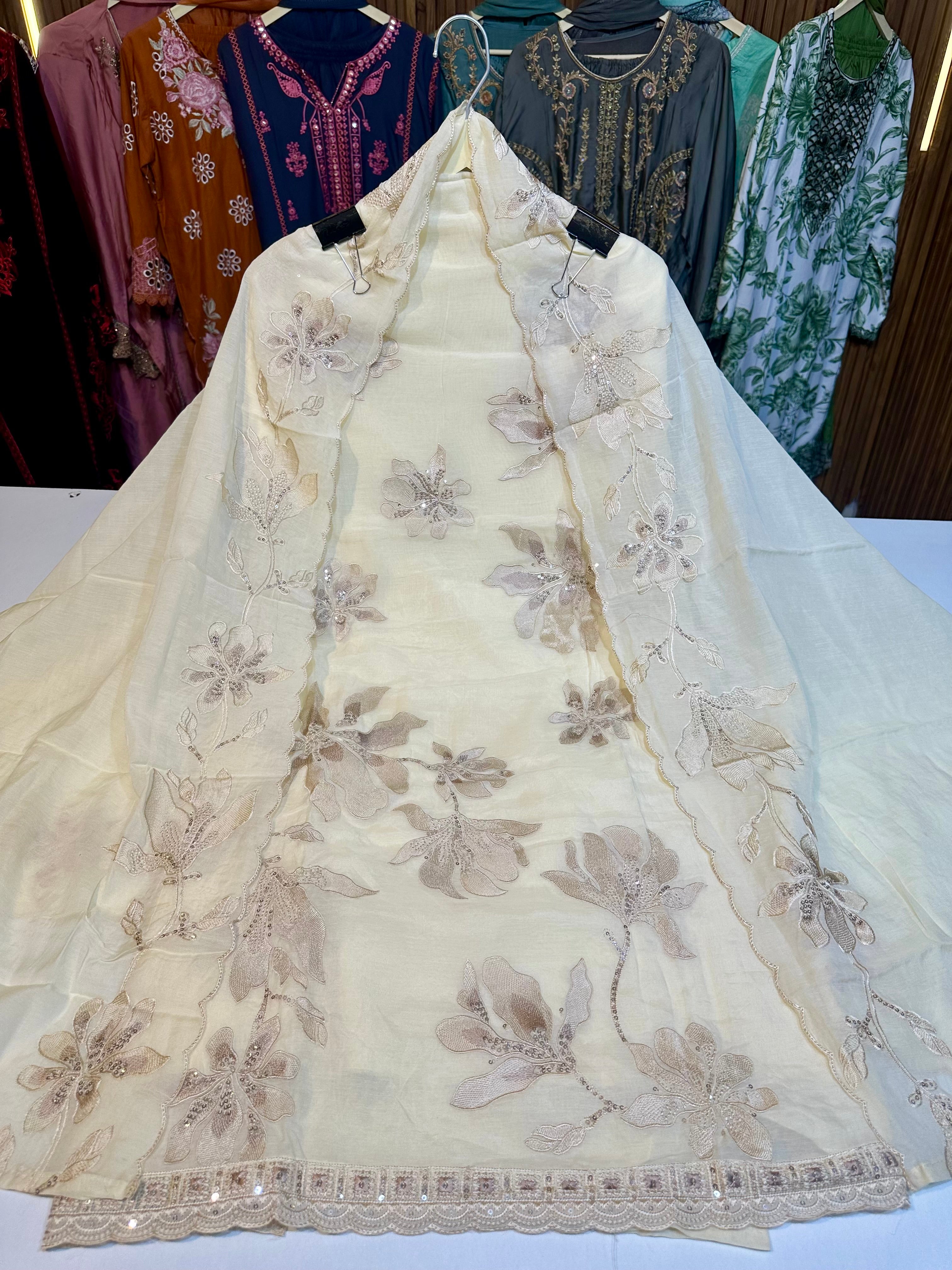 Pure mul chanderi collection ❤️ with pure muslin dupatta 🔥