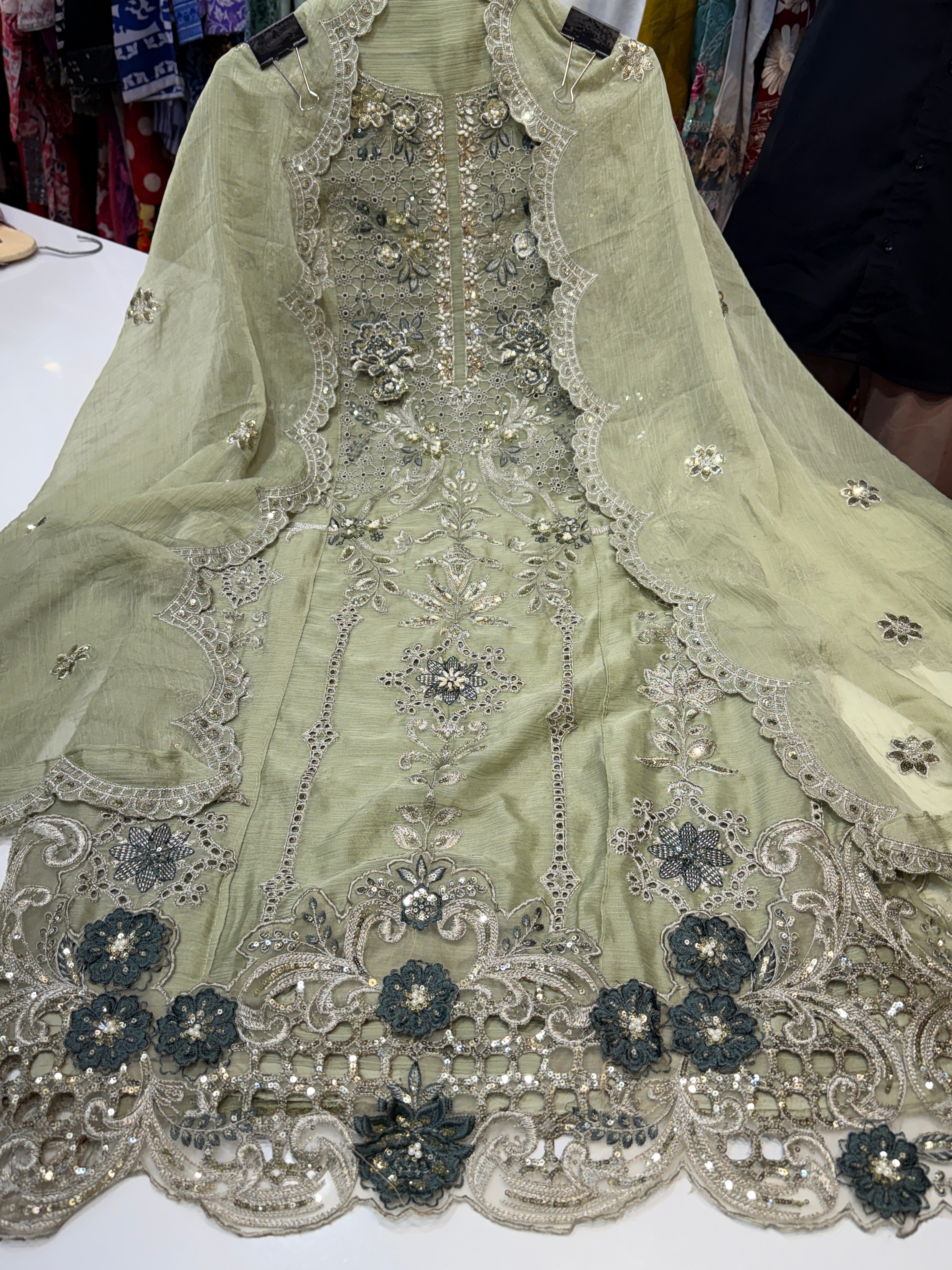 Product code:-(safeera) Karachi chiffon collection