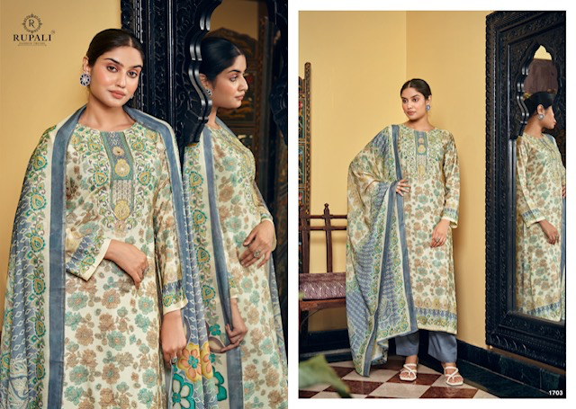 muslin summer sale (khushali🔥) pure muslin suit with pure muslin digital printed dupatta