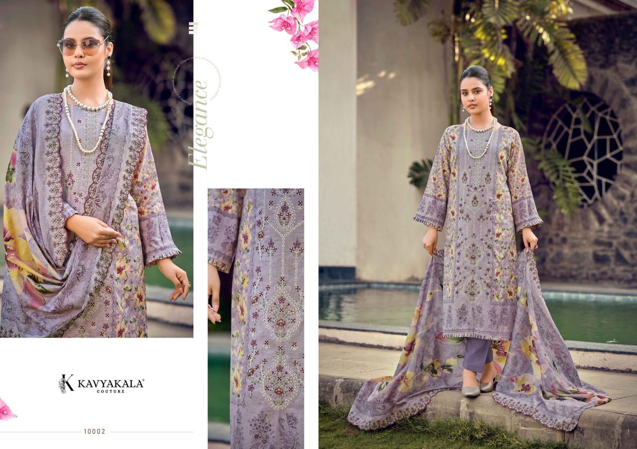 Product code(10008) pure cotton suit with heavy embroidery & pure cotton cut work duppatta
