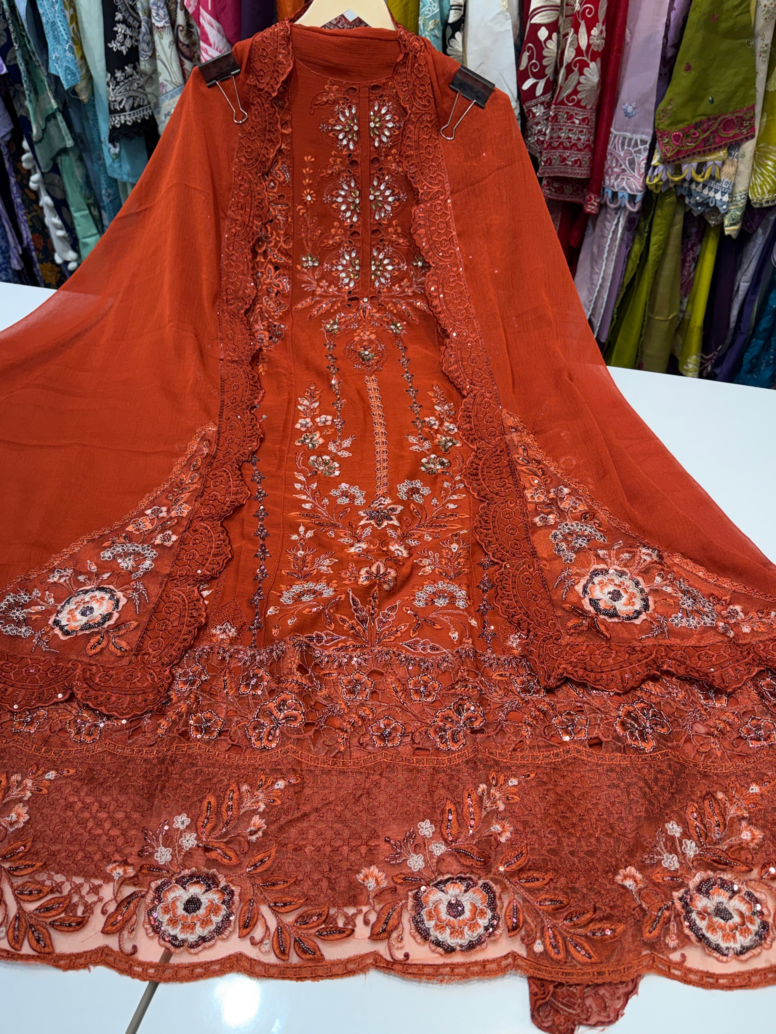 Product code:-(Maryam’s) Karachi chiffon collection