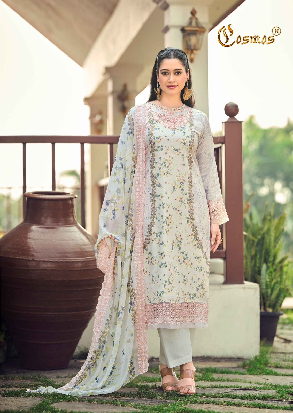 Cosmos Aabyaan lawn 🏷️product code:(CAL:-01)