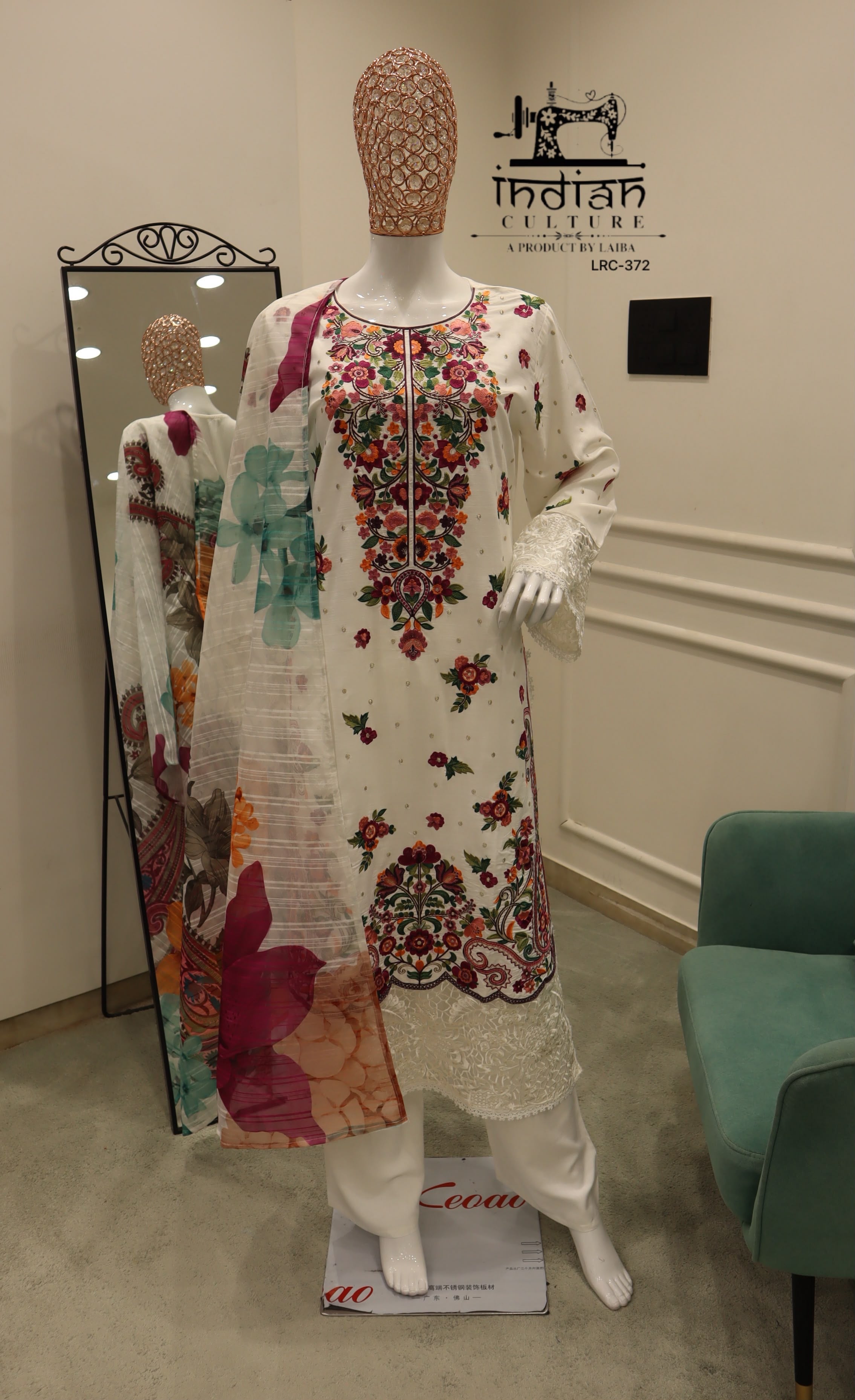 🏷️PRODUCT CODE:-(INAM) INAM CLOTH PRESENTING RAKHI SPECIAL OFFER 🔥CULTURE LRC 372 PURE COTTON SLUB SUIT❤️