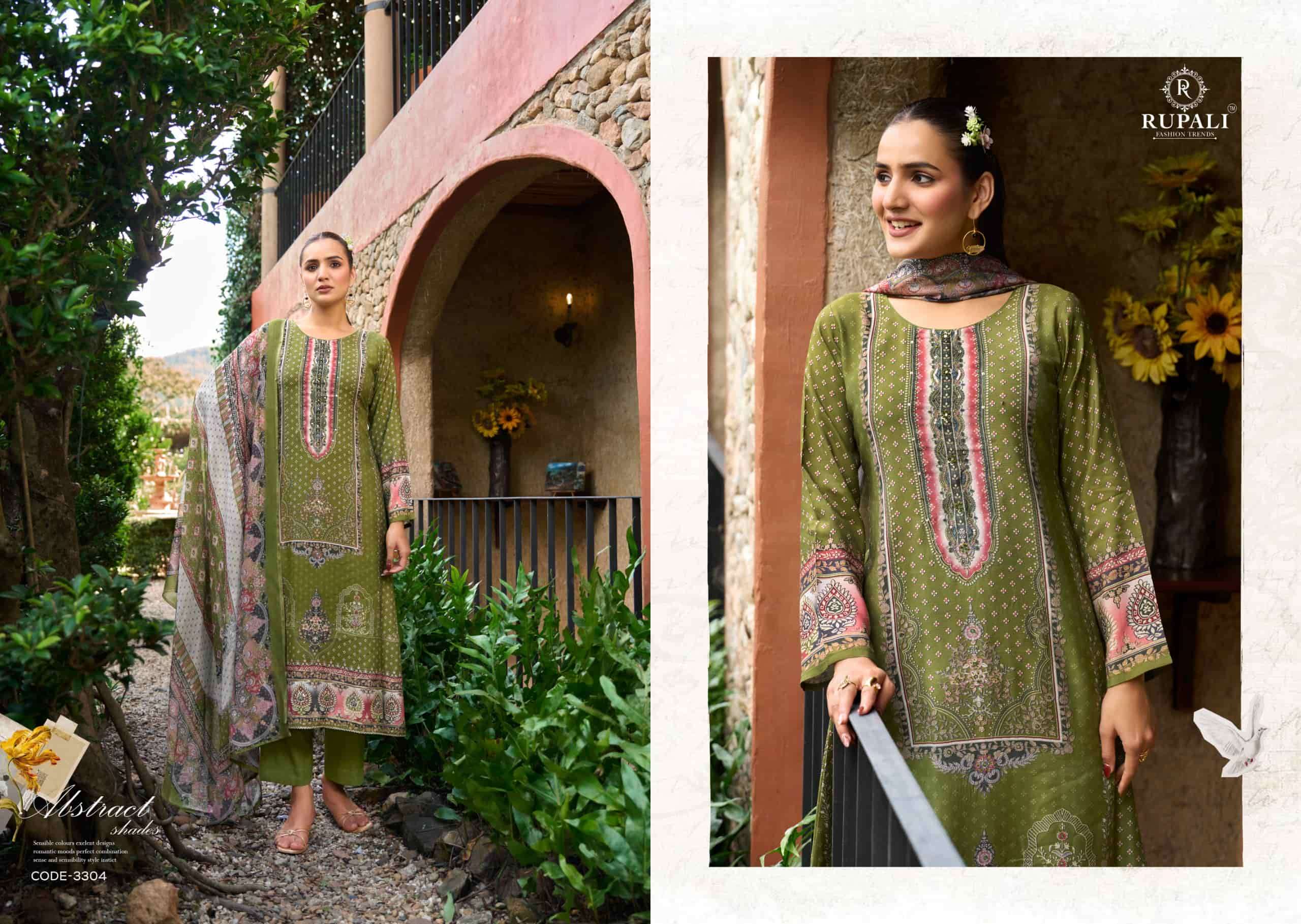 Pure muslin summer(masakali🌸) sale pure muslin suit with digital printed dupatta 🔥