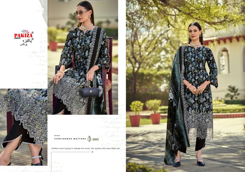 PAKIZA ILHAAM WITH PATCH WORK