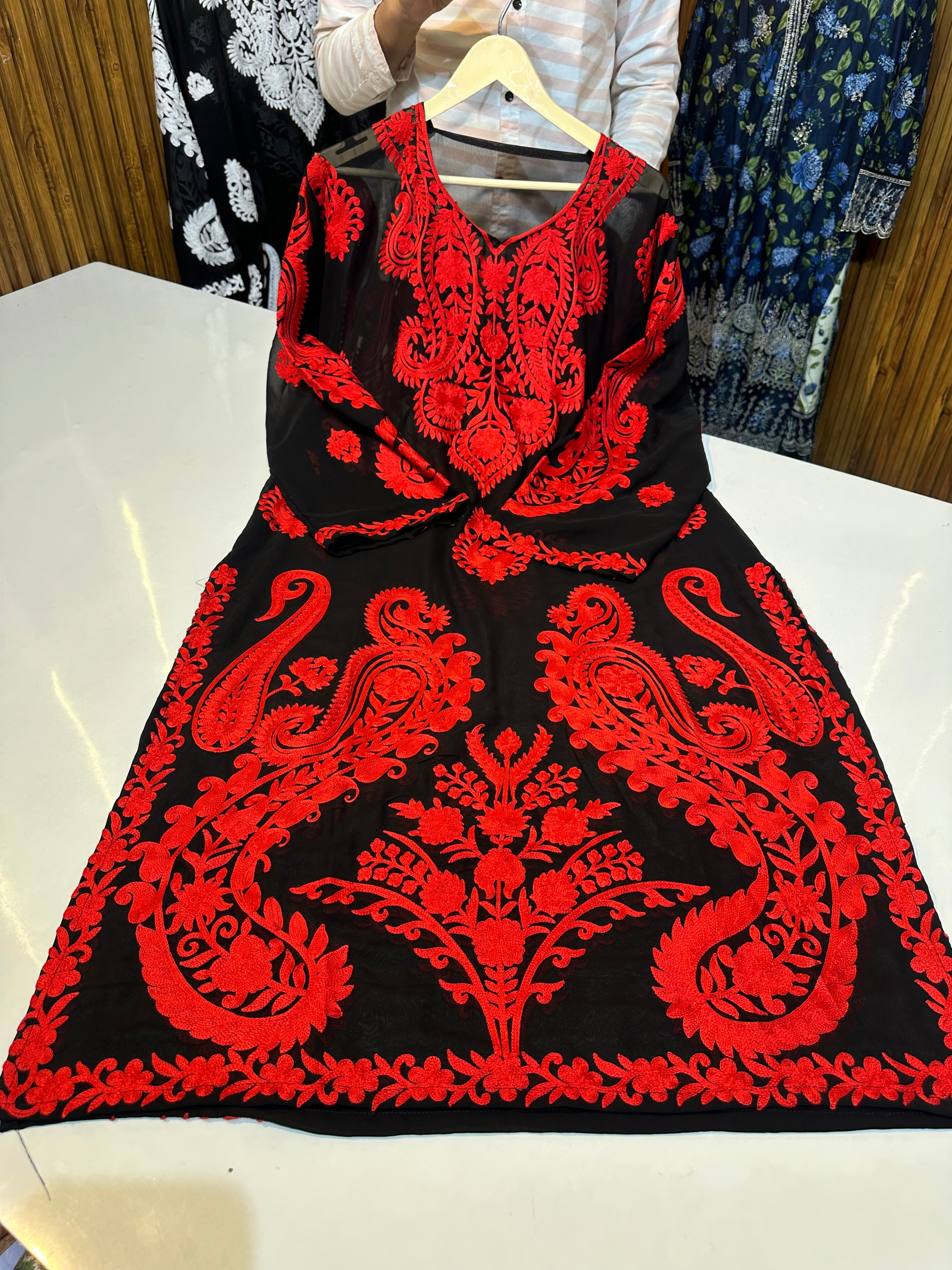 READYMADE Georgette kashmiri kurti