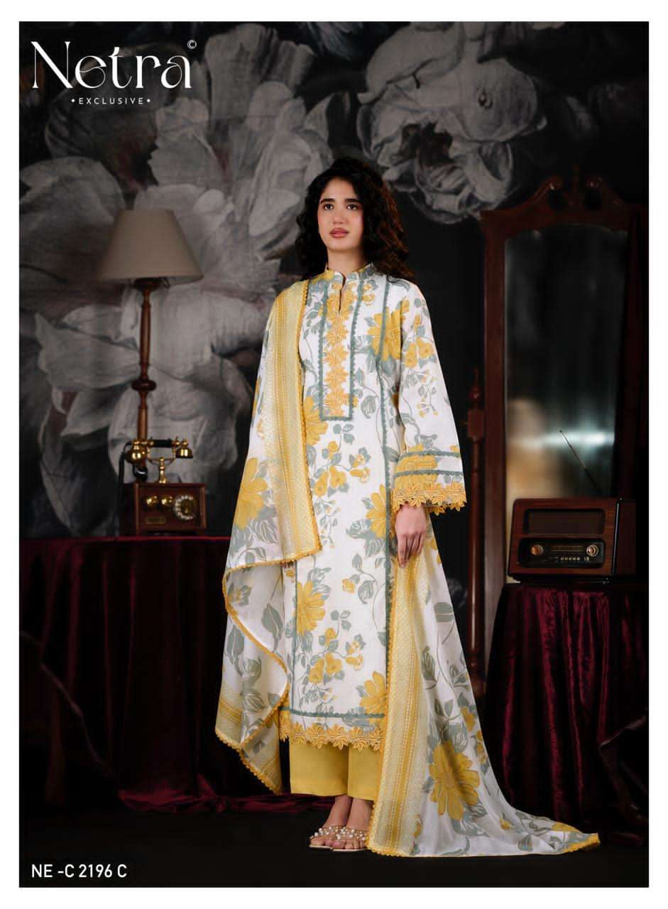 🏷️Product code:-(NP)Netra Pallavi at Inam.cloth pure cotton suit with pure cotton dupatta