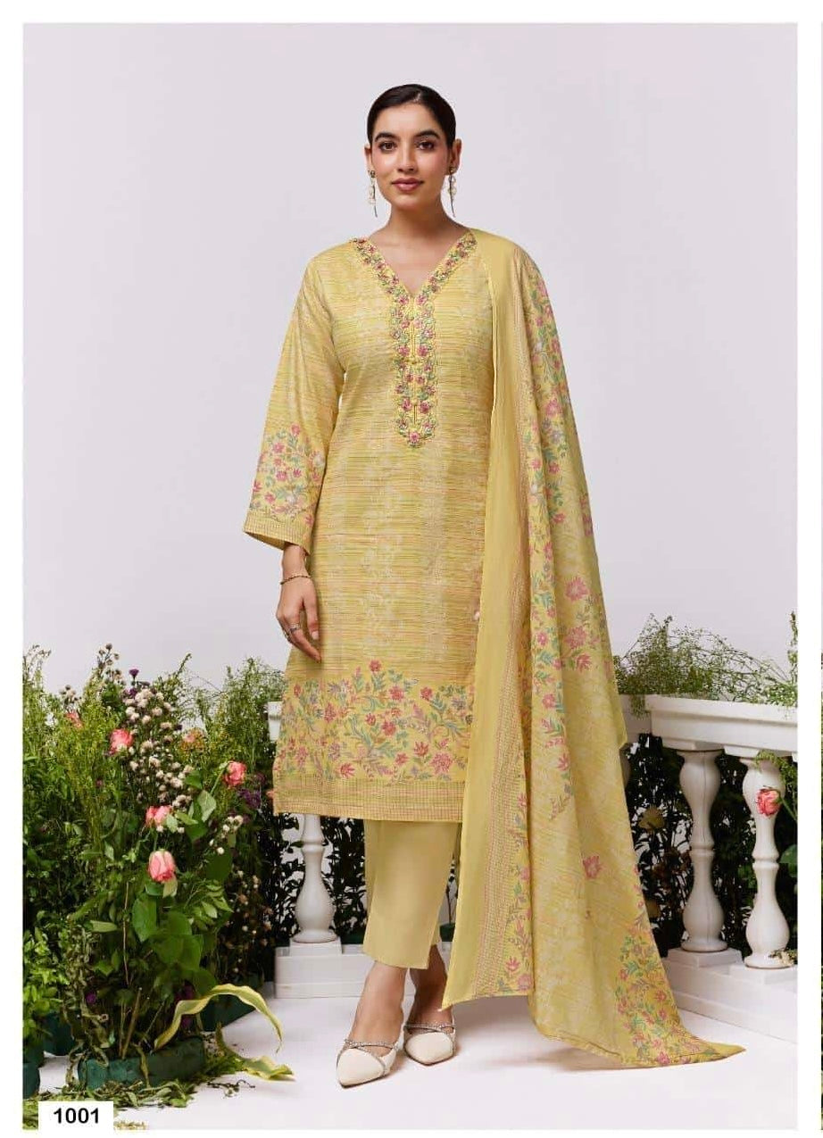 Summer sale 🔥(summer story) pure cotton suit with pure cotton dupatta ❤️