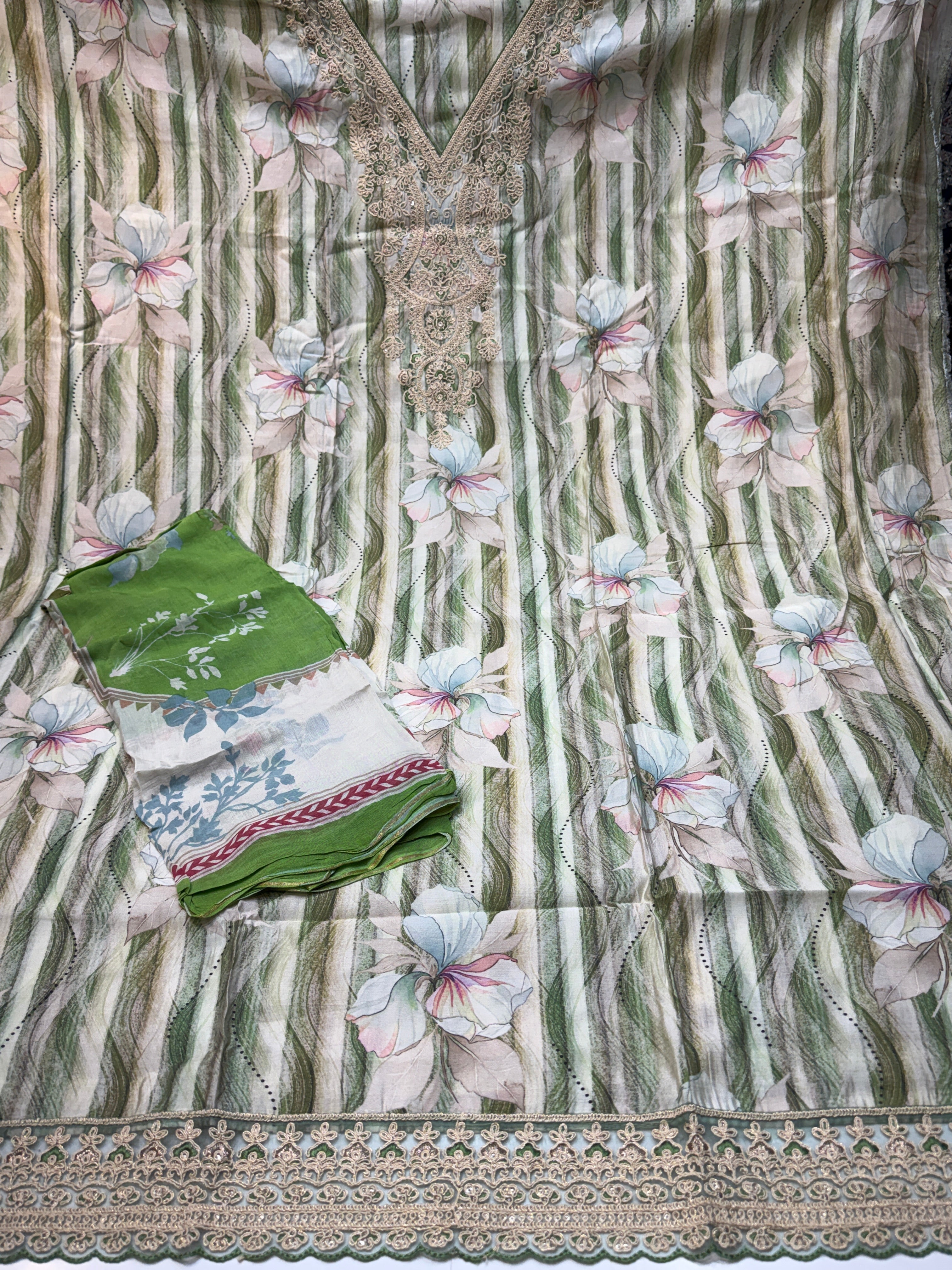Modal Karachi suit Product code 🏷️ (MK1200)