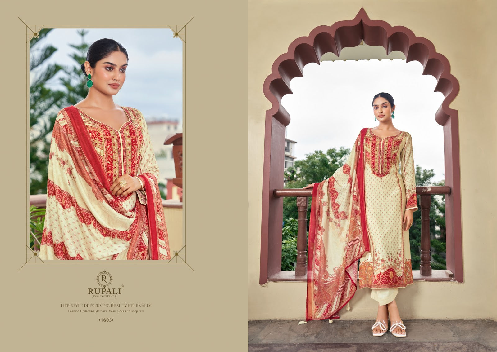 Pure Muslin Unstitched Suit