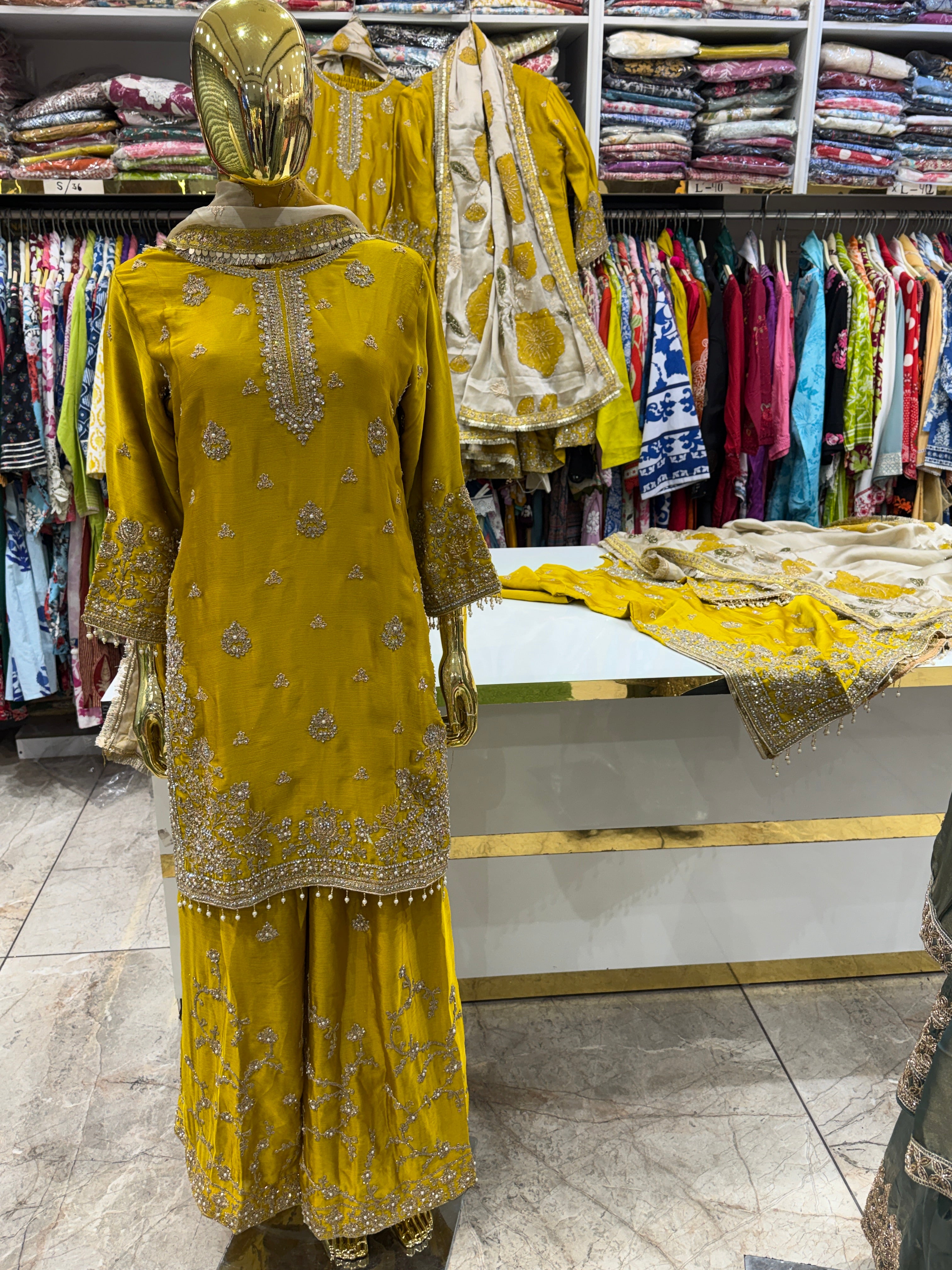 Product code (haldisp)Haldi special suit inam cloth
