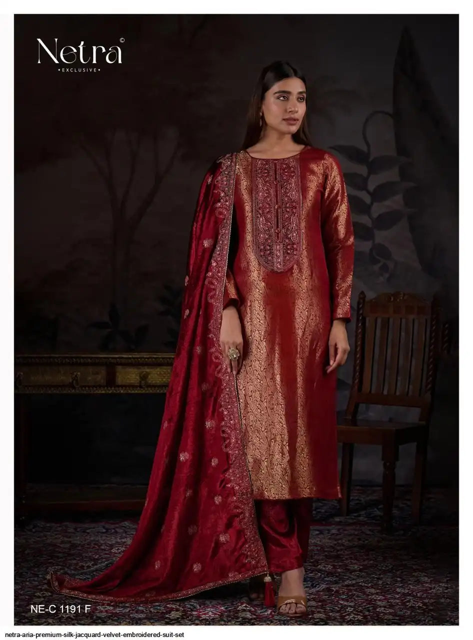 Product code 🏷️(NA2355) velvet Collection Festive Outfit ( Diwali Special Offer )