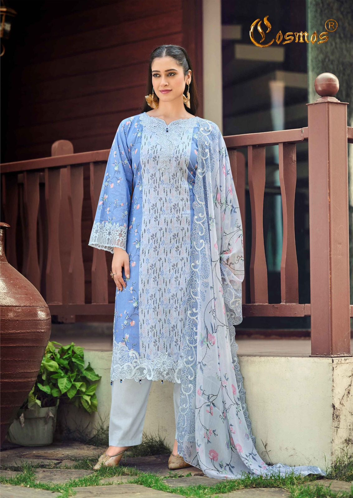Cosmos Aabyaan lawn 🏷️product code:(CAL:-01)