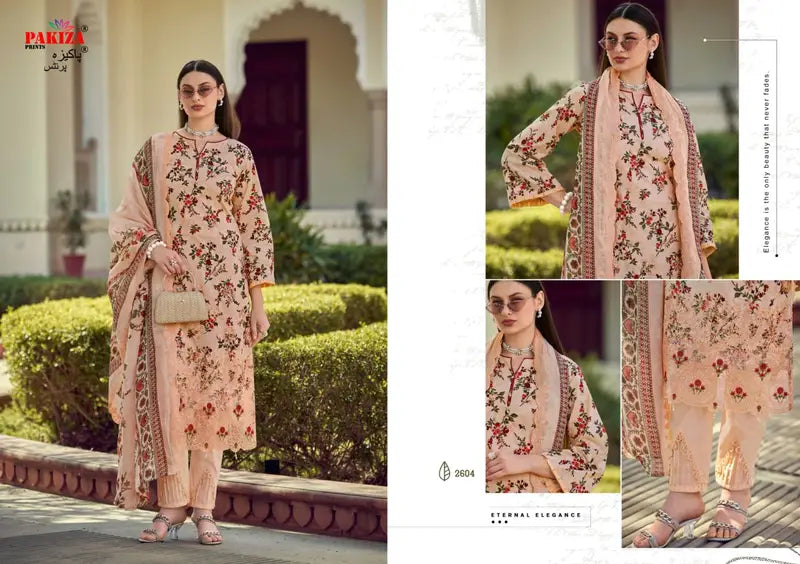 PAKIZA ILHAAM WITH PATCH WORK