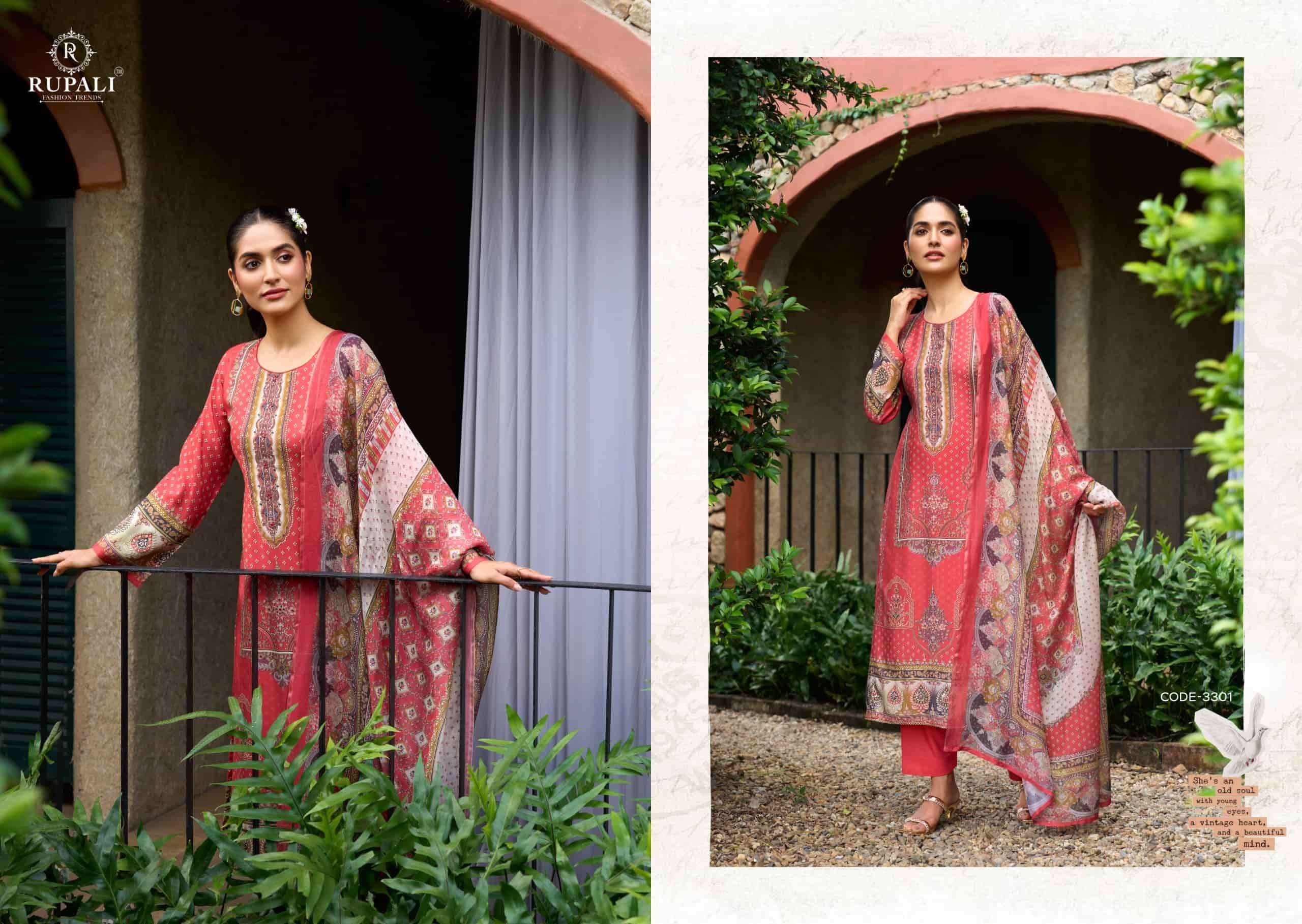 Pure muslin summer(masakali🌸) sale pure muslin suit with digital printed dupatta 🔥