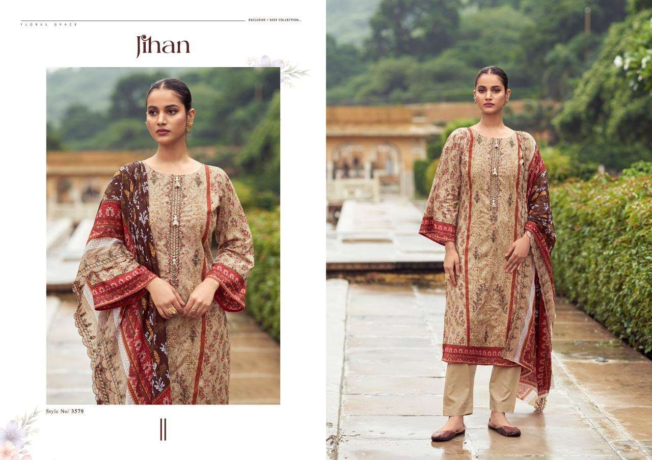 Product code 🏷️ (CK0750) jihan cotton Karachi suit vol 23