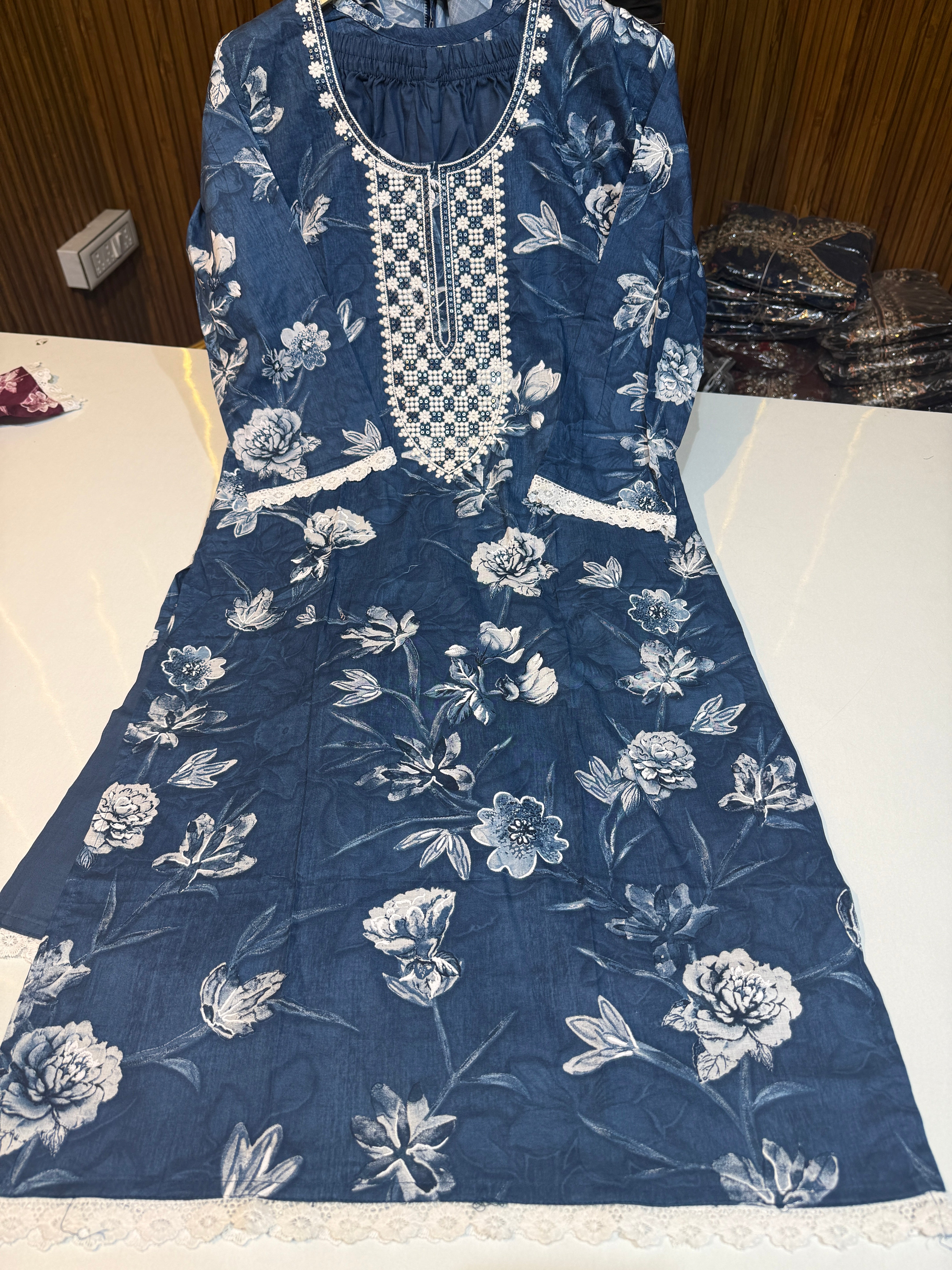 Readymade Cotton Suits 42 Size