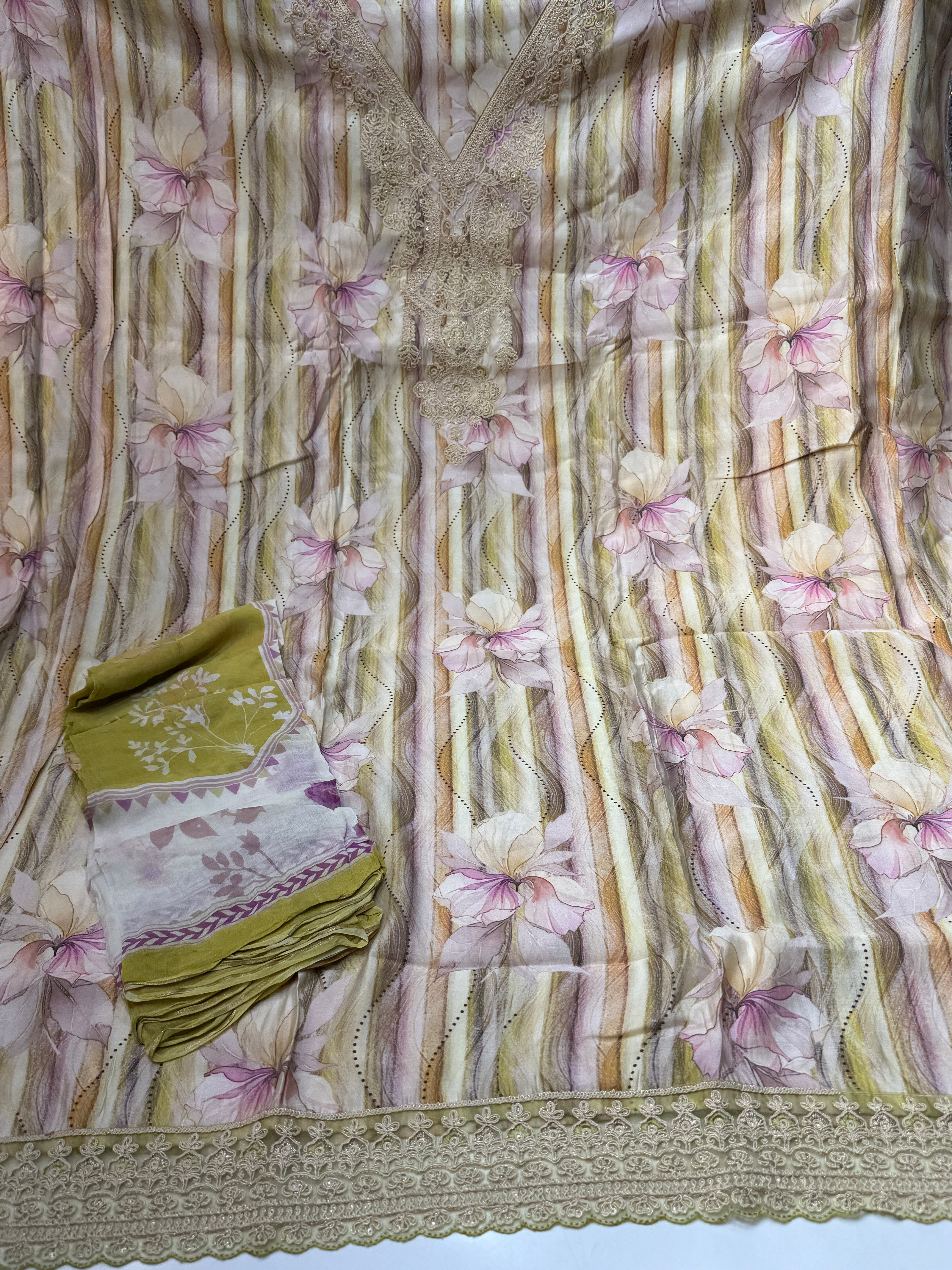 Modal Karachi suit Product code 🏷️ (MK1200)