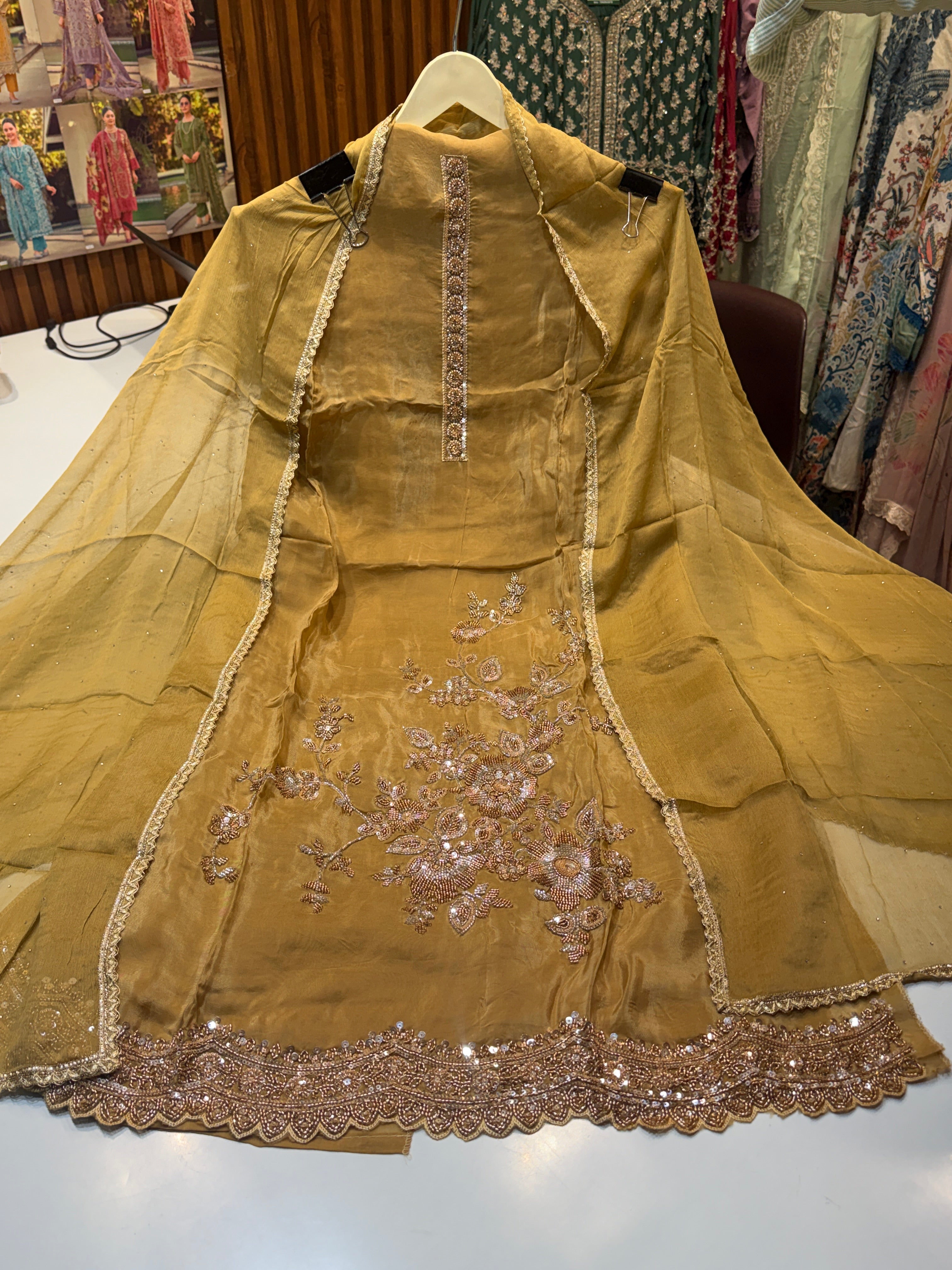Product code(002) Handwork suit sale design number-002❤️