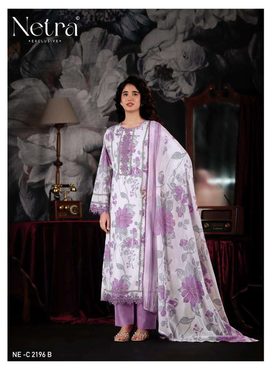 🏷️Product code:-(NP)Netra Pallavi at Inam.cloth pure cotton suit with pure cotton dupatta