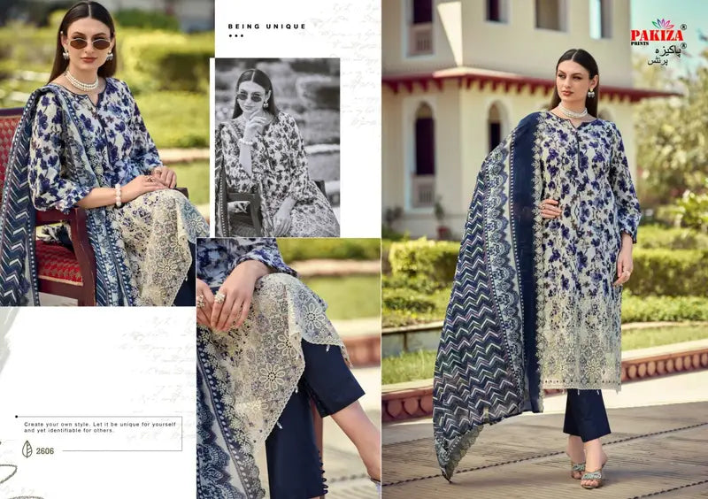 PAKIZA ILHAAM WITH PATCH WORK