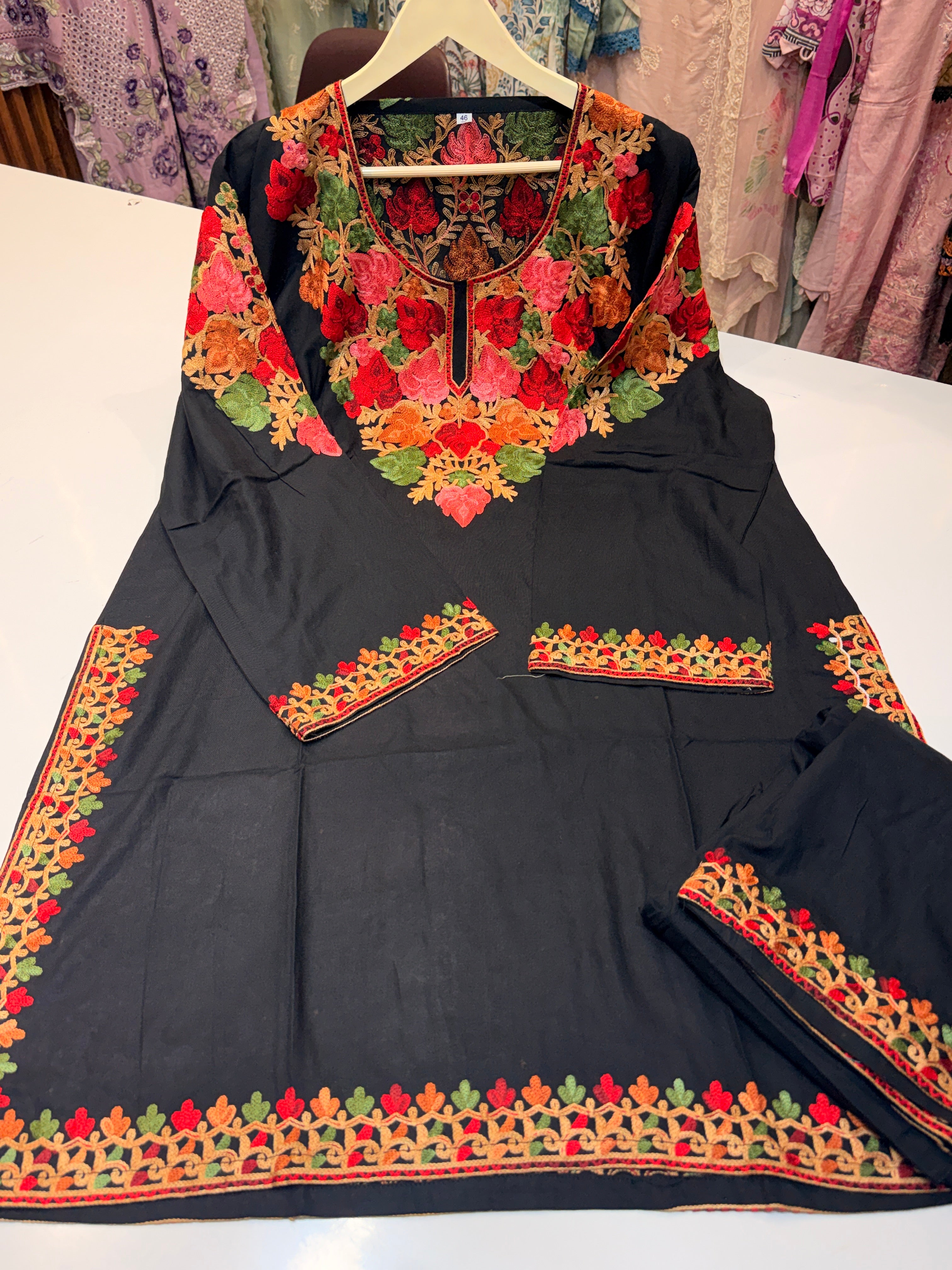 Summer Kashmiri co-ord set sale 🔥with heavy Kashmiri work