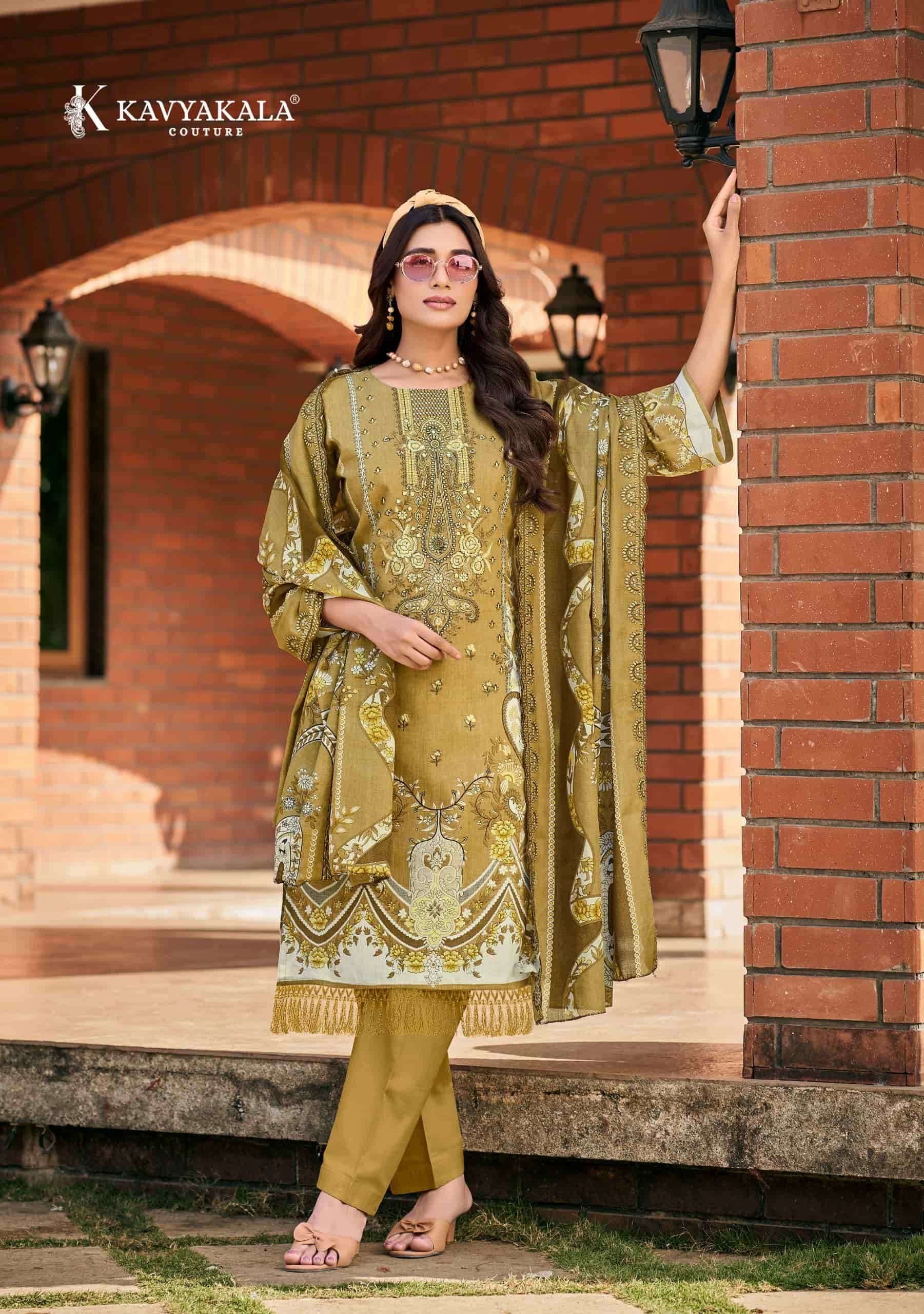 Product code (A-18) pure cotton suit with embroidery work & cutwork dupatta
