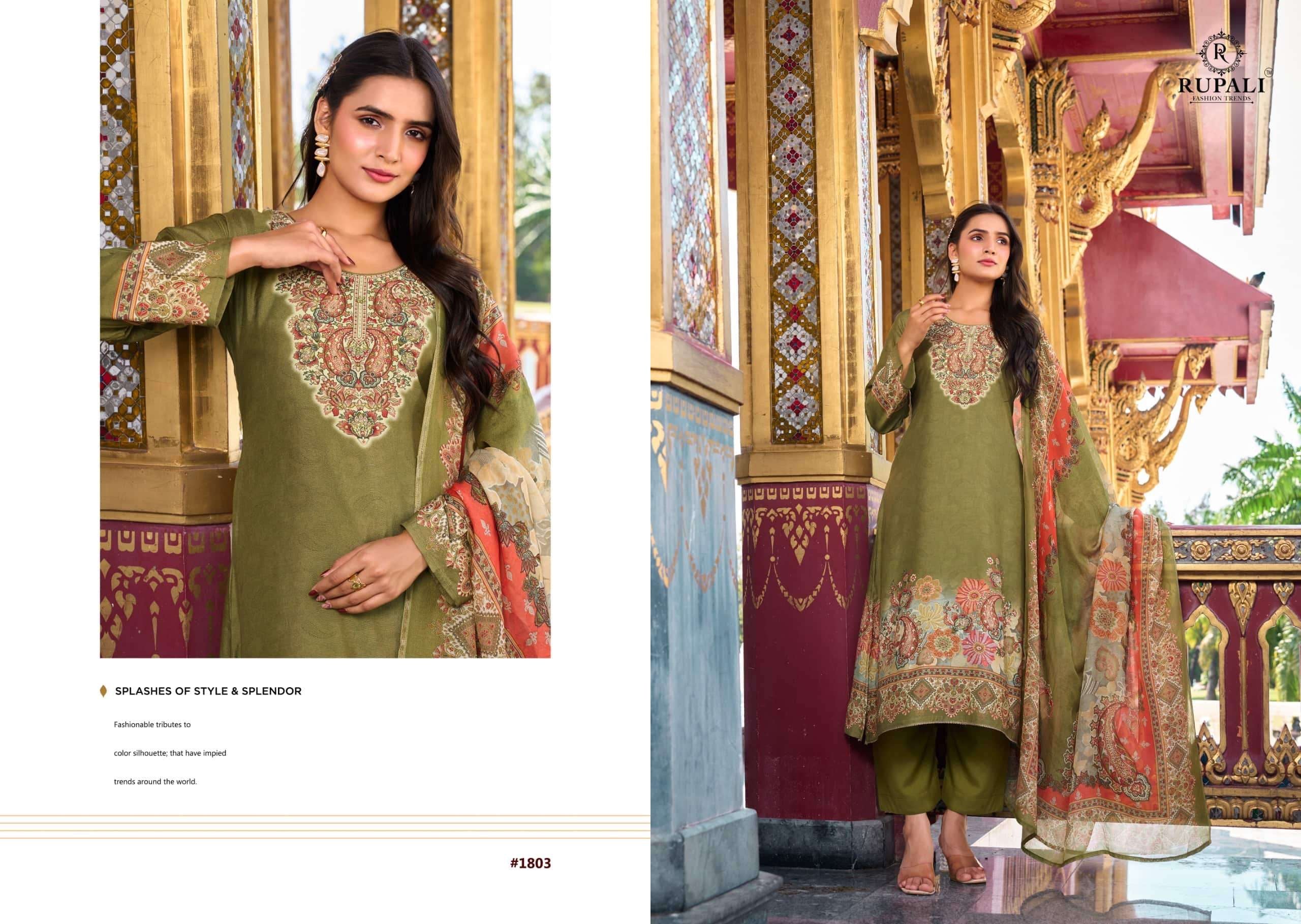 Summer muslin sale (charmy🔥) pure muslin suit with pure muslin dupatta ❤️