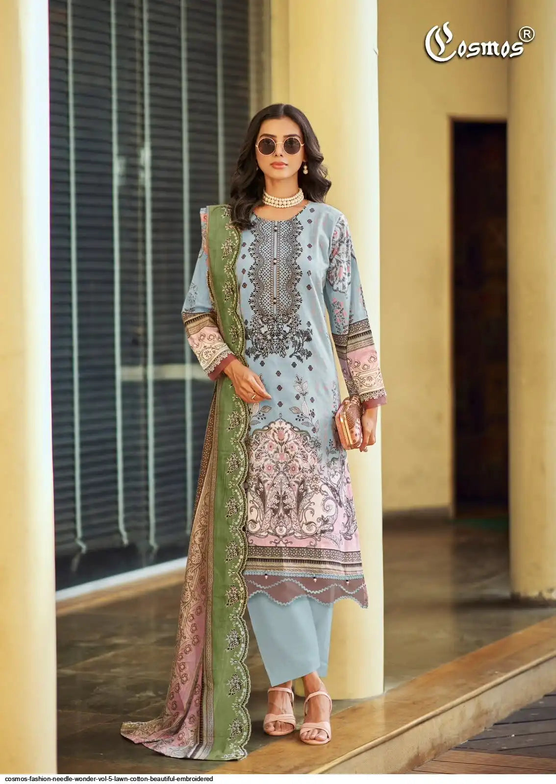 Cosmos (vol:-5) cotton Karachi patch work 🔥